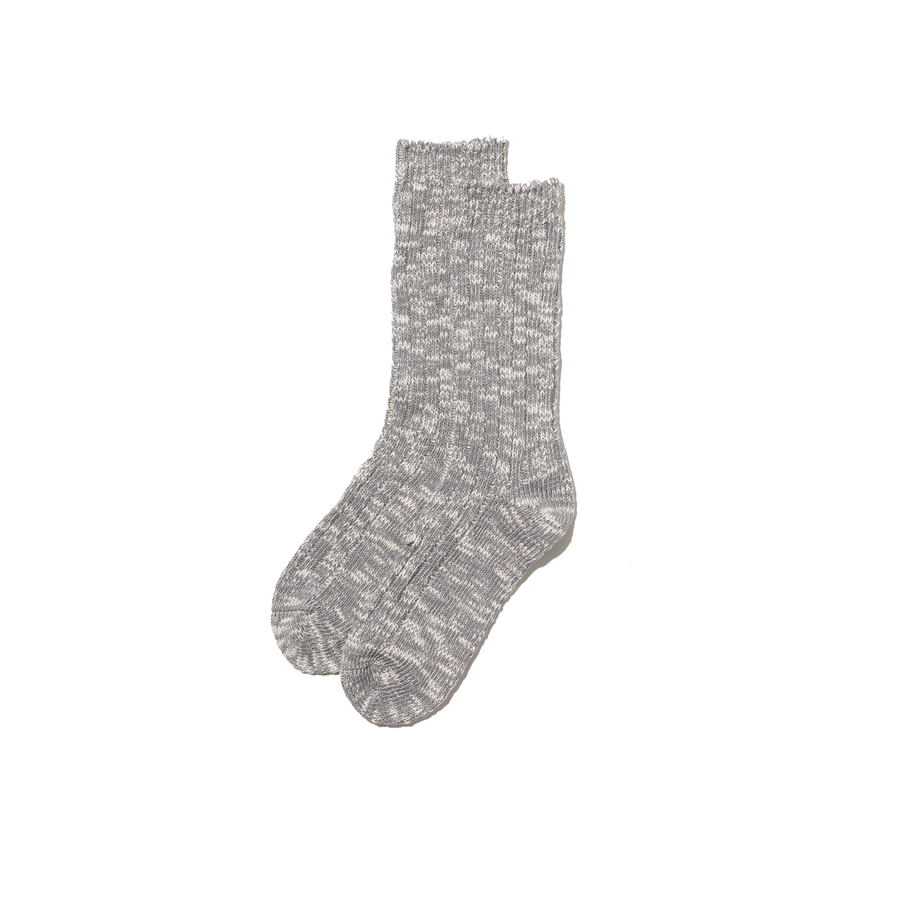 2-PACK SLUB CREW SOCKS