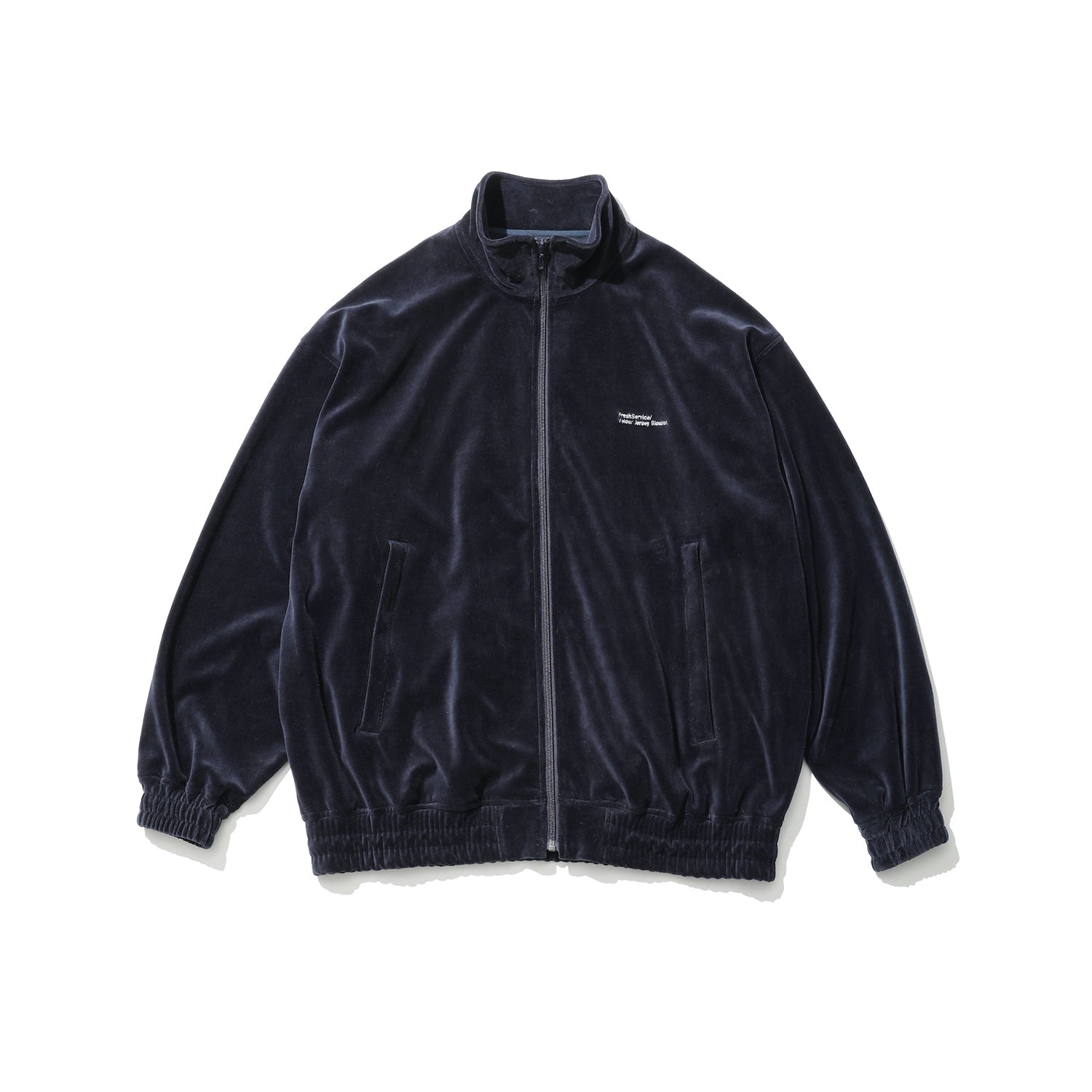 VELOUR JERSEY BLOUSON