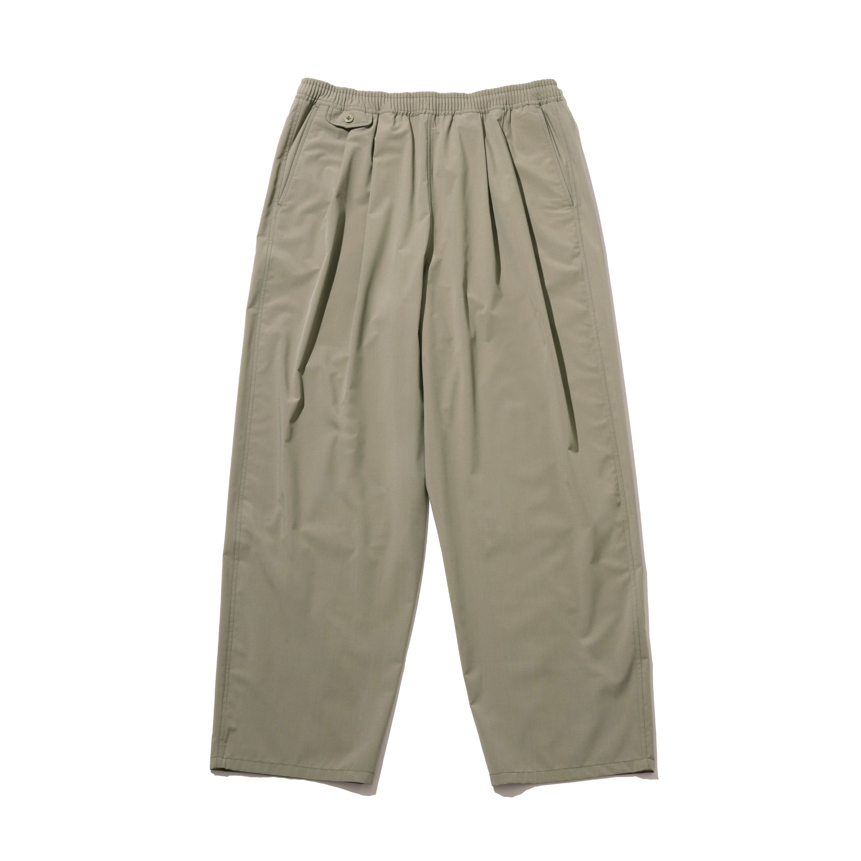 AIR POPLIN TWO TUCK EASY PANTS