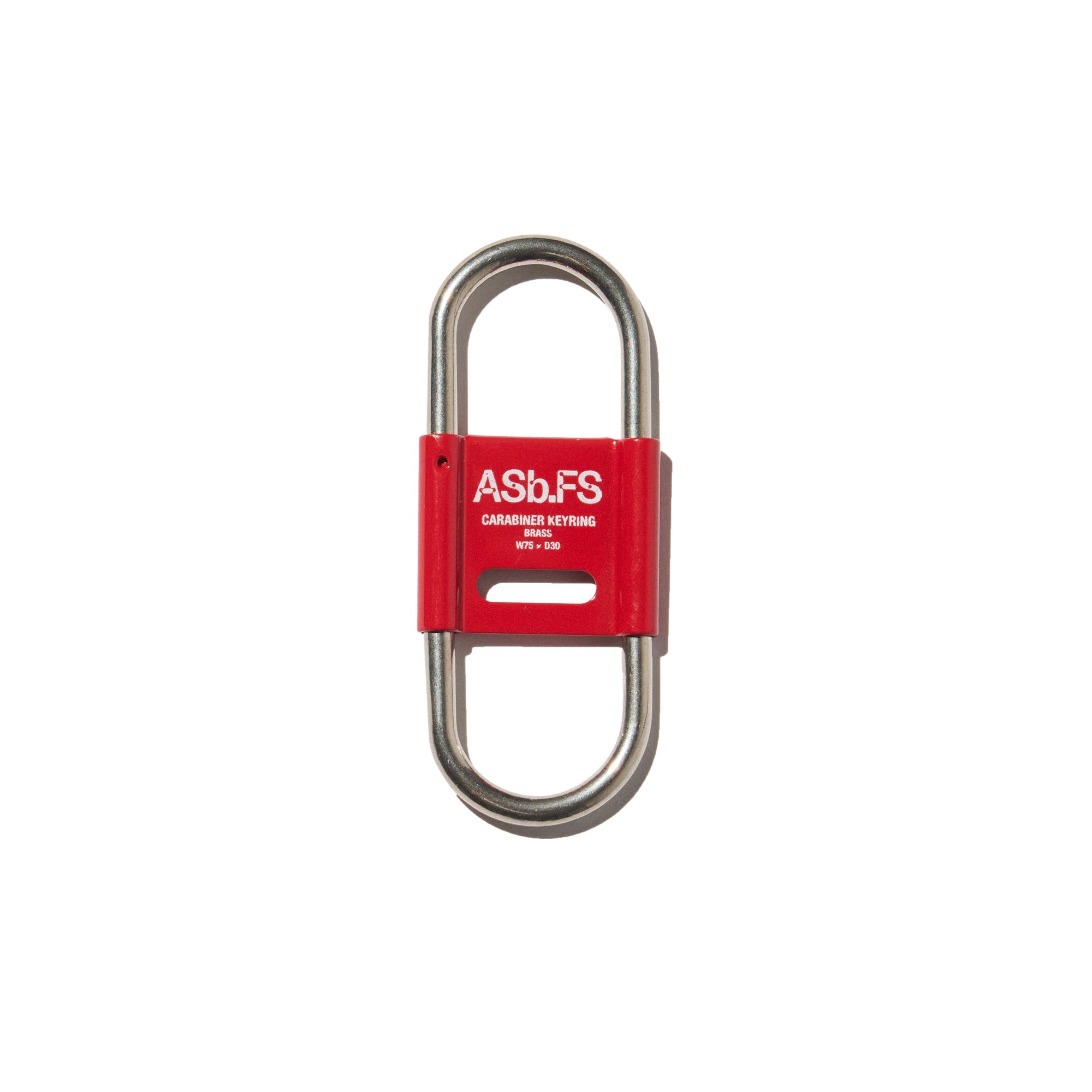 AS×FS CARABINER KEYRING