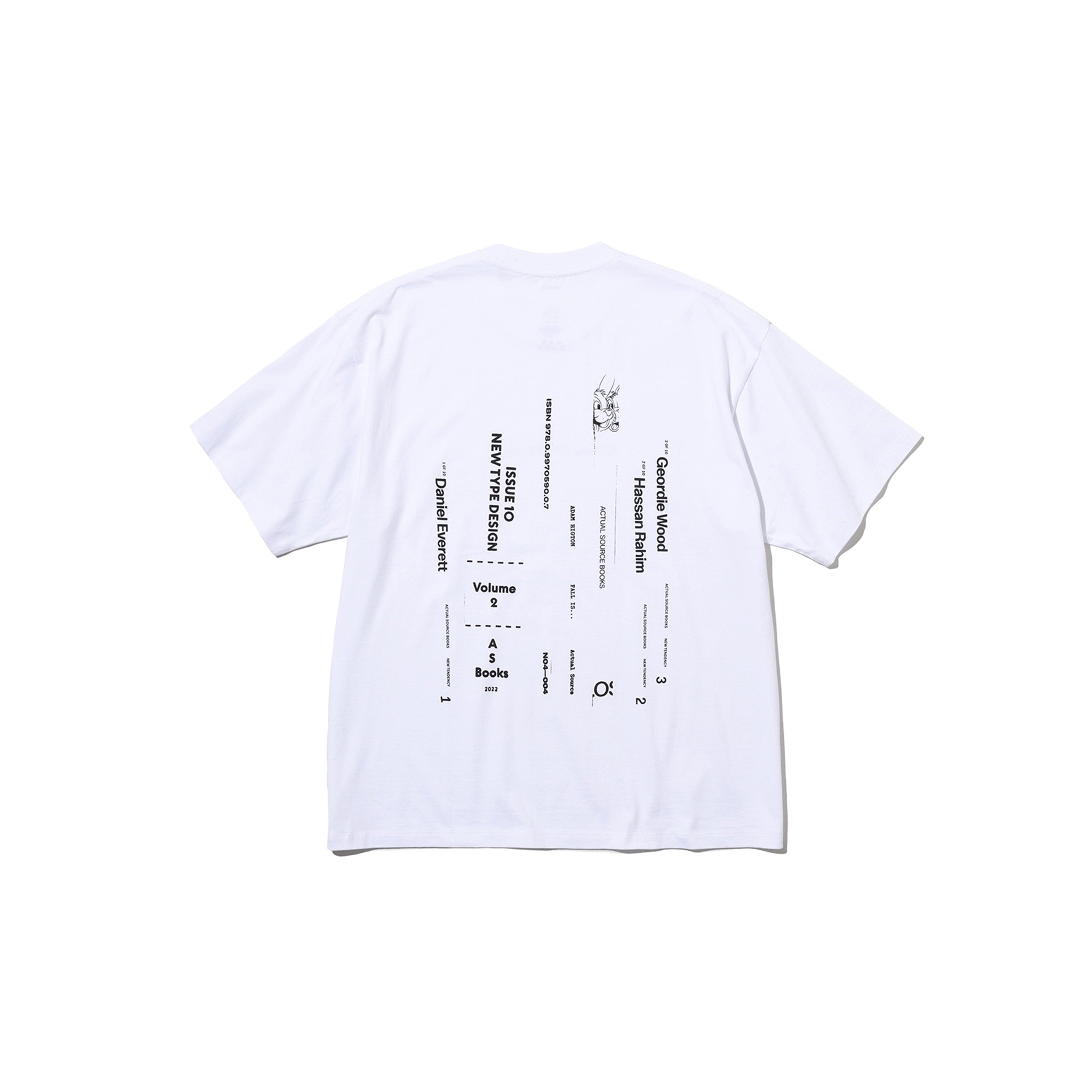AS×FS CORPORATE S/S TEE “BOOK STACK”