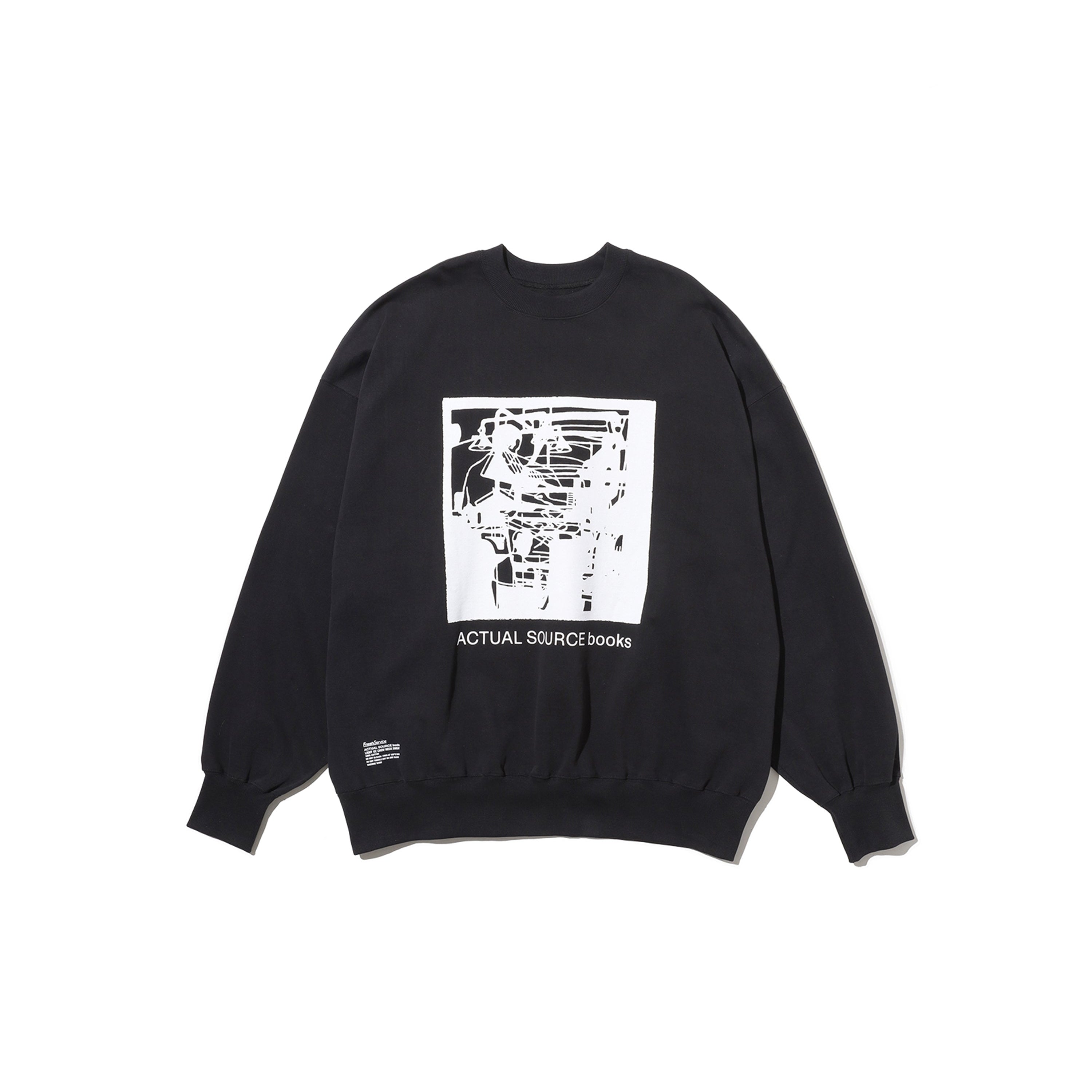 AS×FS LIGHT OZ CREW NECK SWEAT  “LITHOGRAPH”