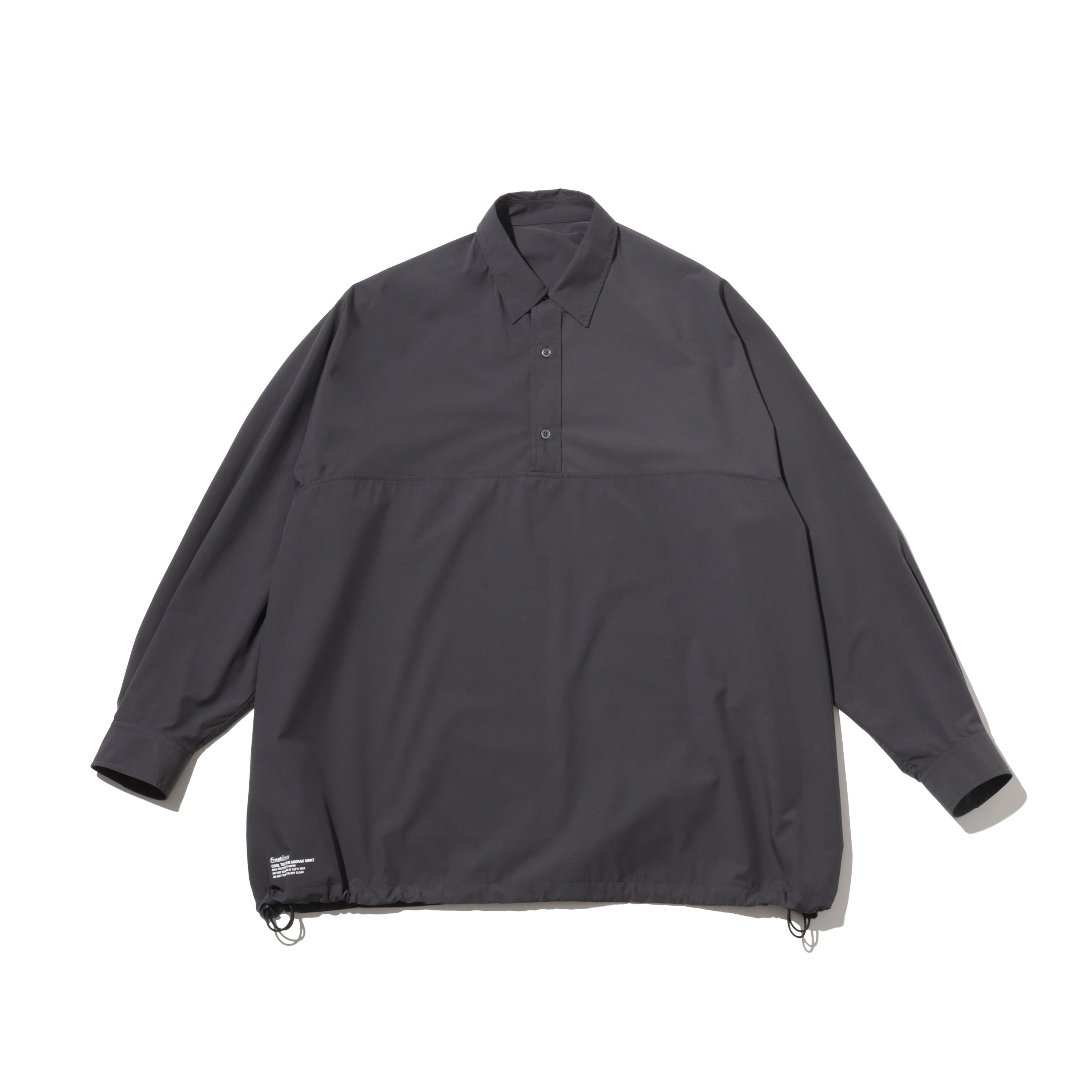 COOL TECH POPLIN L/S ANORAK SHIRT