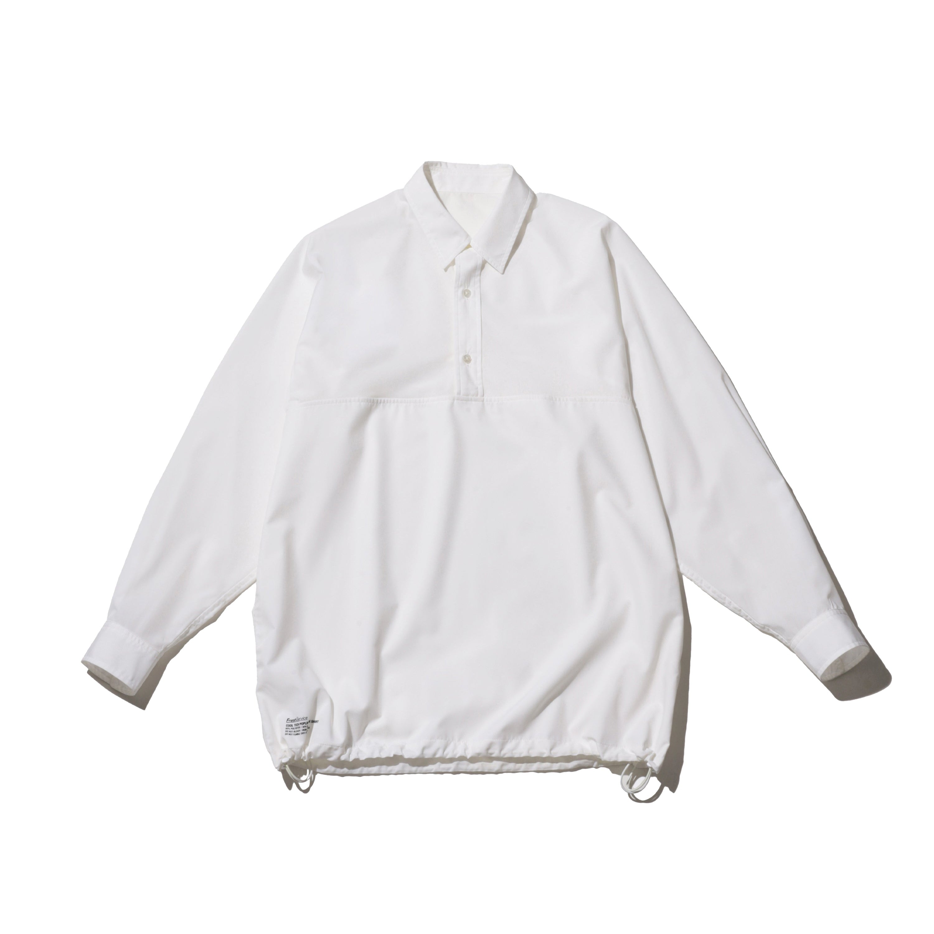 COOL TECH POPLIN L/S ANORAK SHIRT