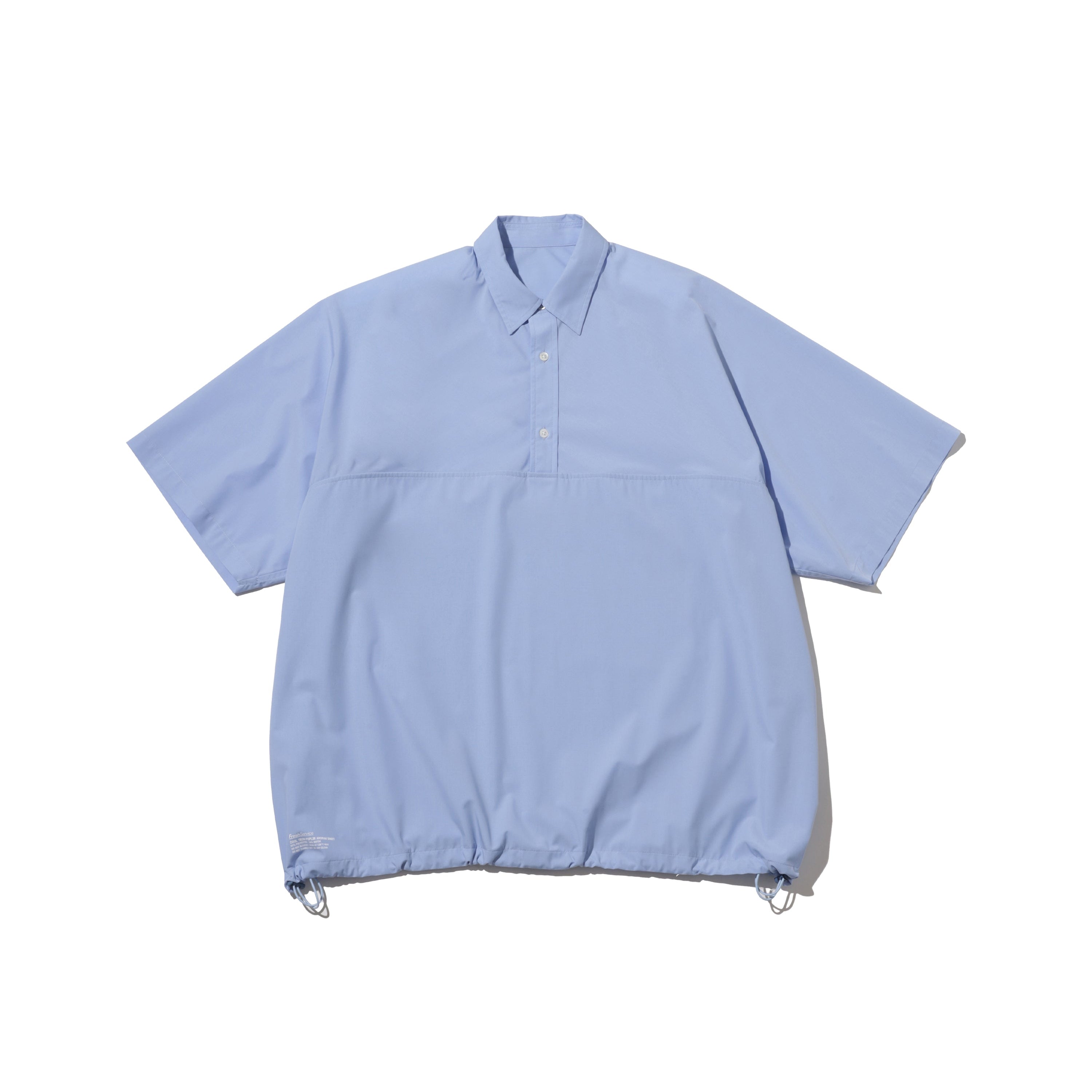 COOL TECH POPLIN S/S ANORAK SHIRT