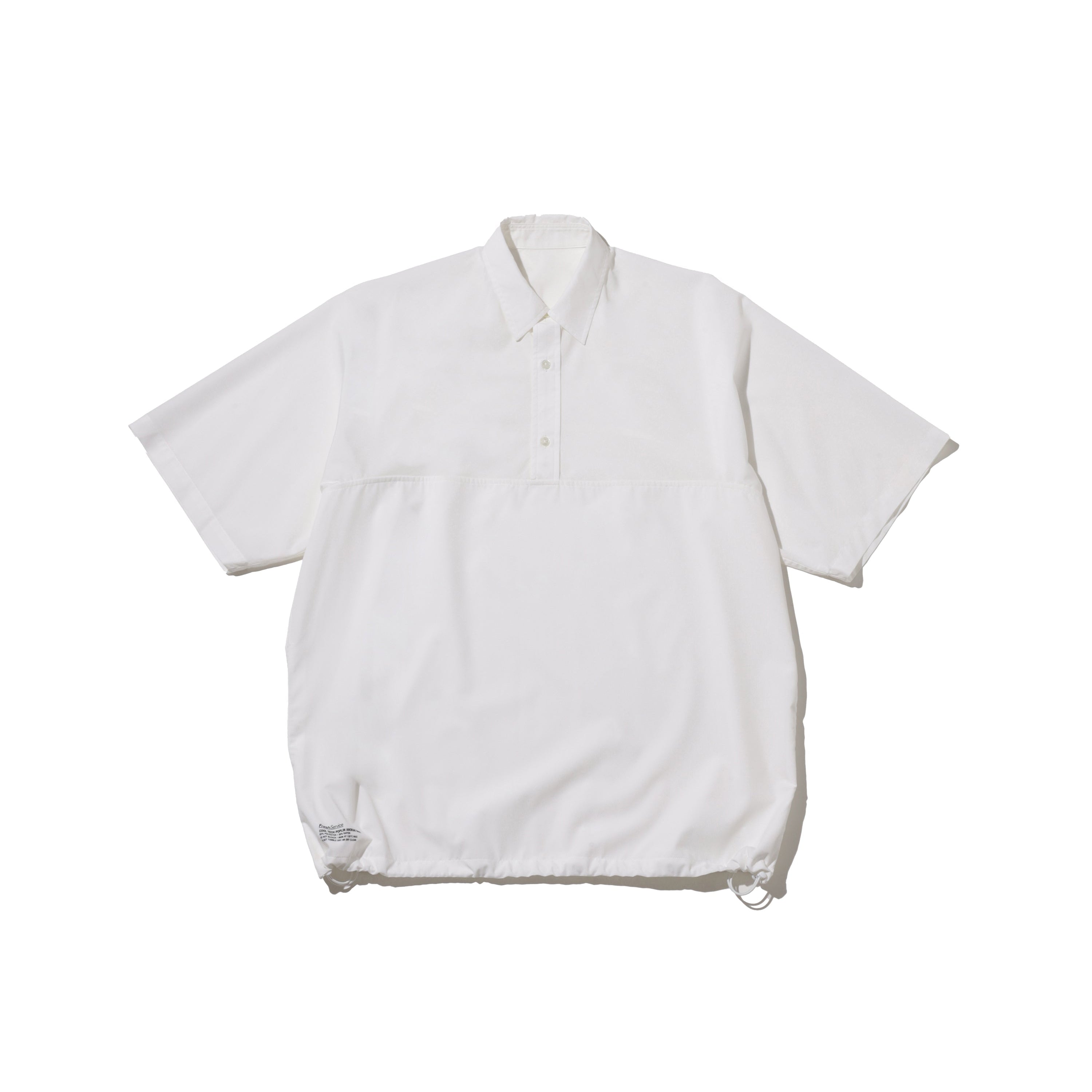 COOL TECH POPLIN S/S ANORAK SHIRT