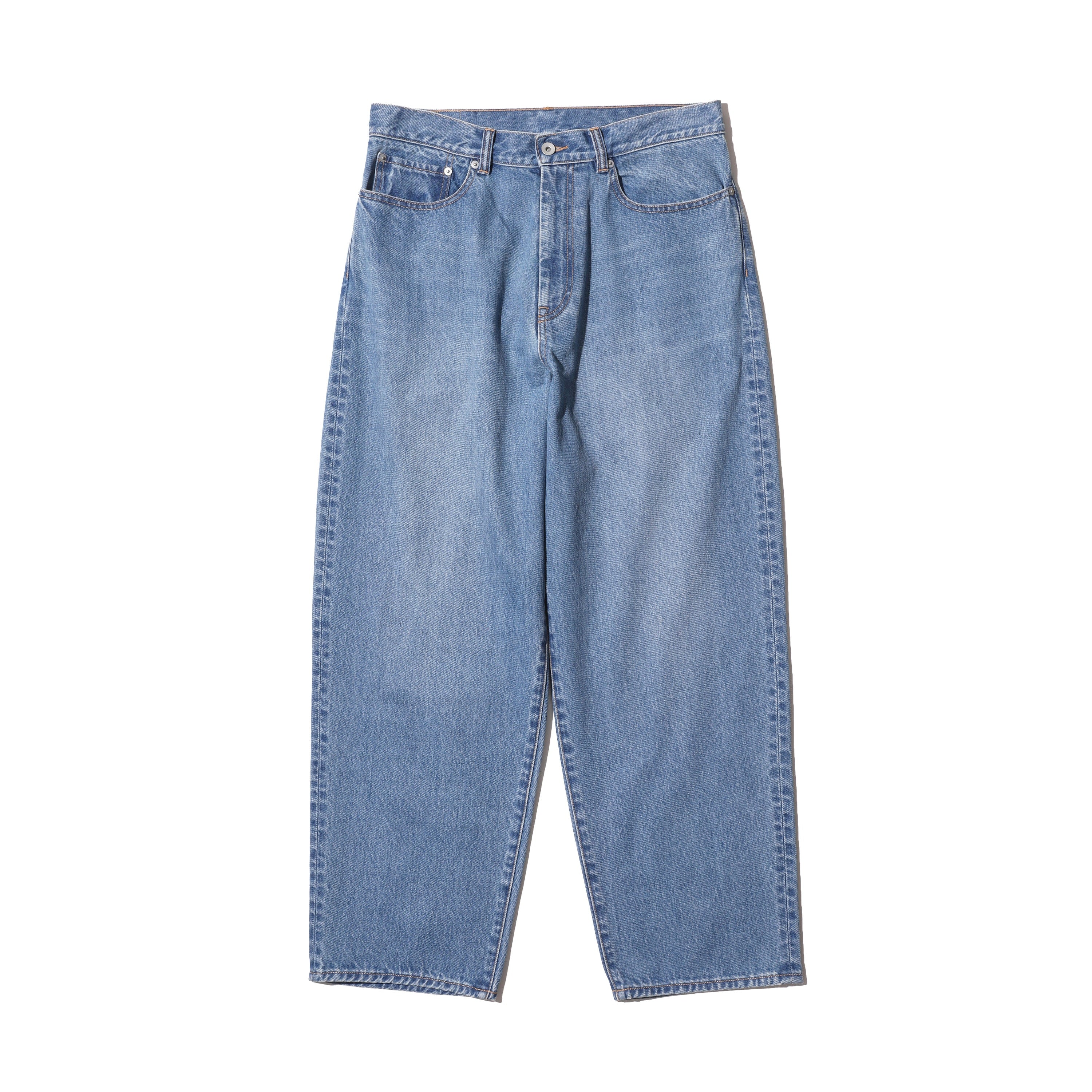 [FSC261] CORPORATE DENIM FIVE POCKET PANTS -DARK WASH / LIGHT WASH