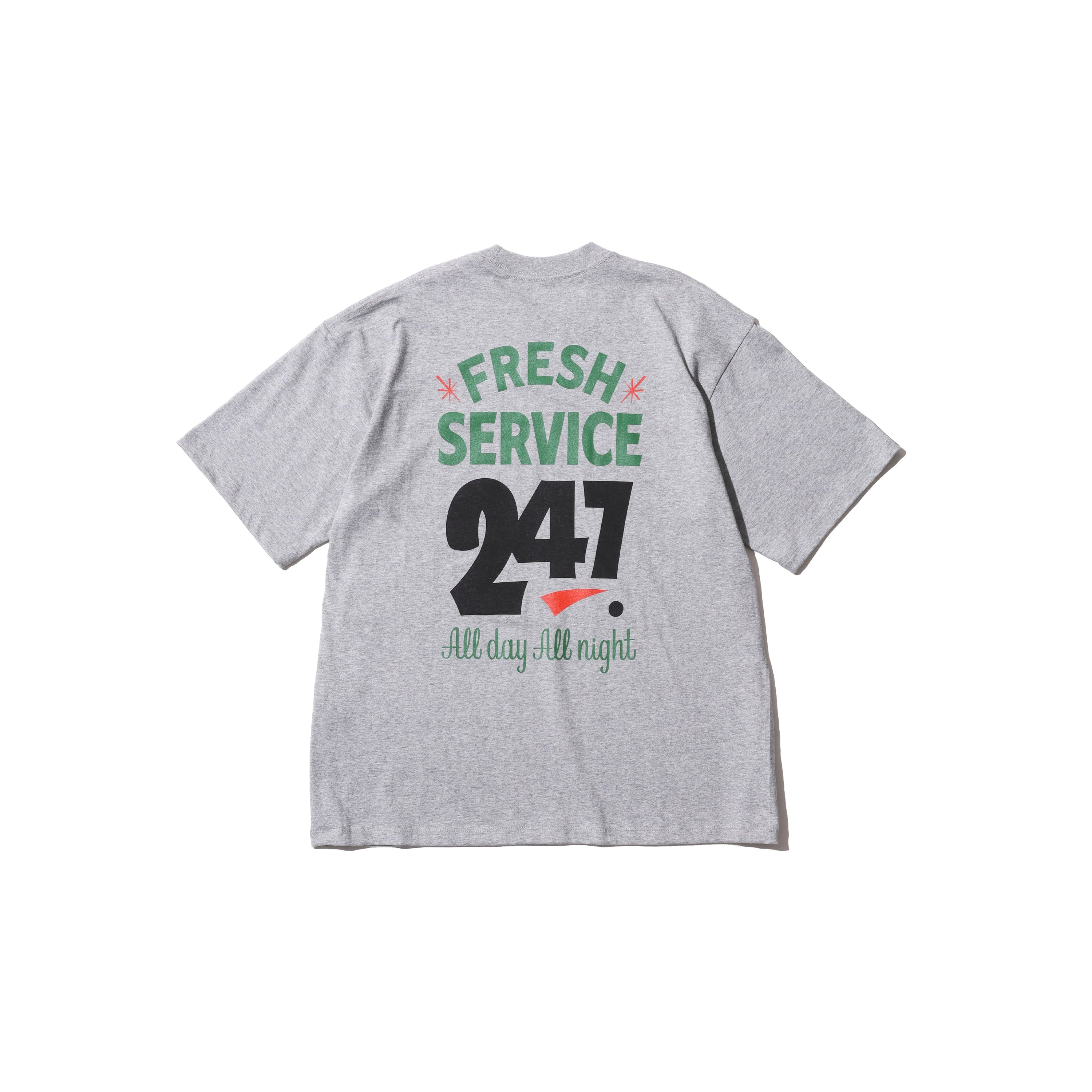 CORPORATE PRINTED S/S TEE “ALL DAY ALL NIGHT”