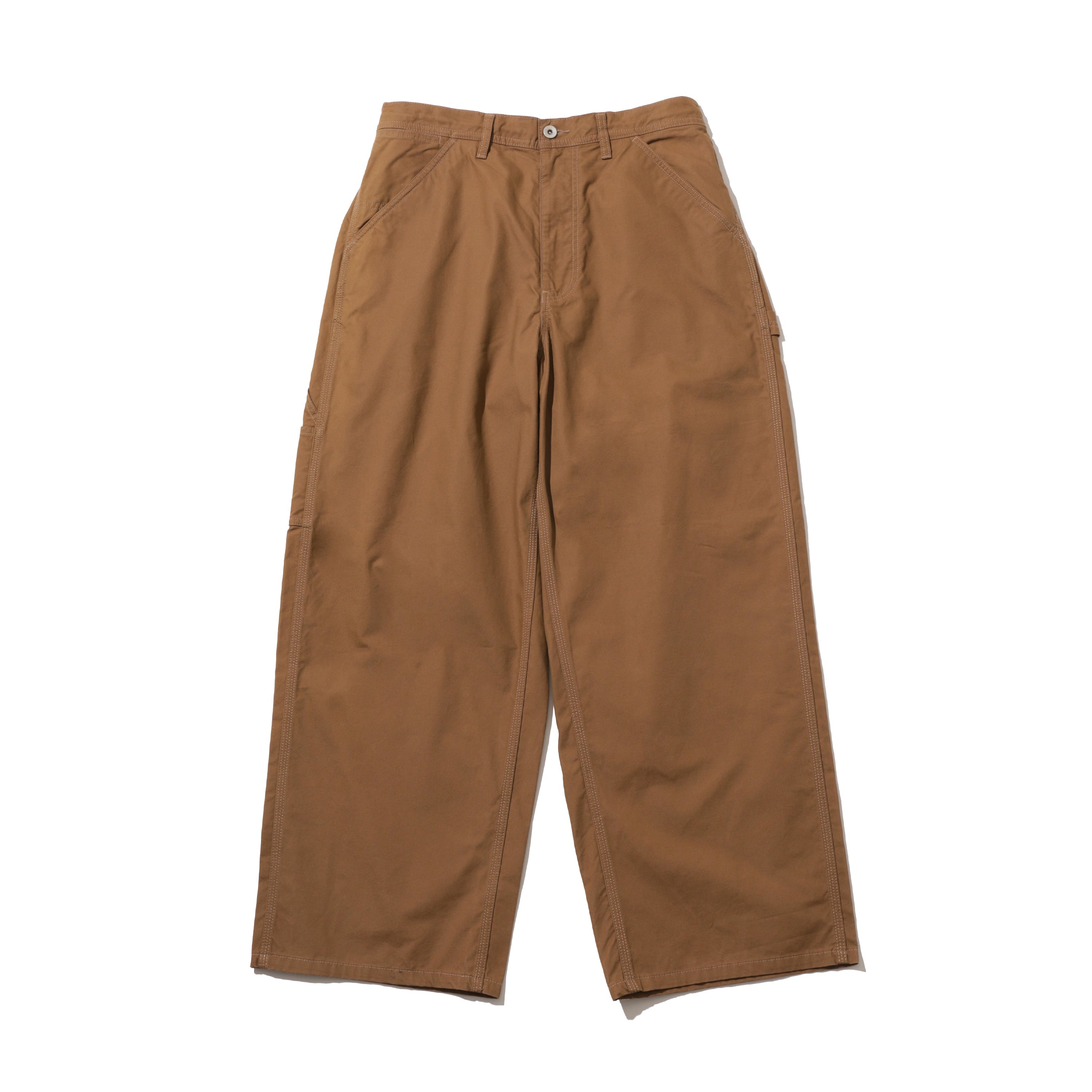 COTTON CANVAS PAINTER PANTS