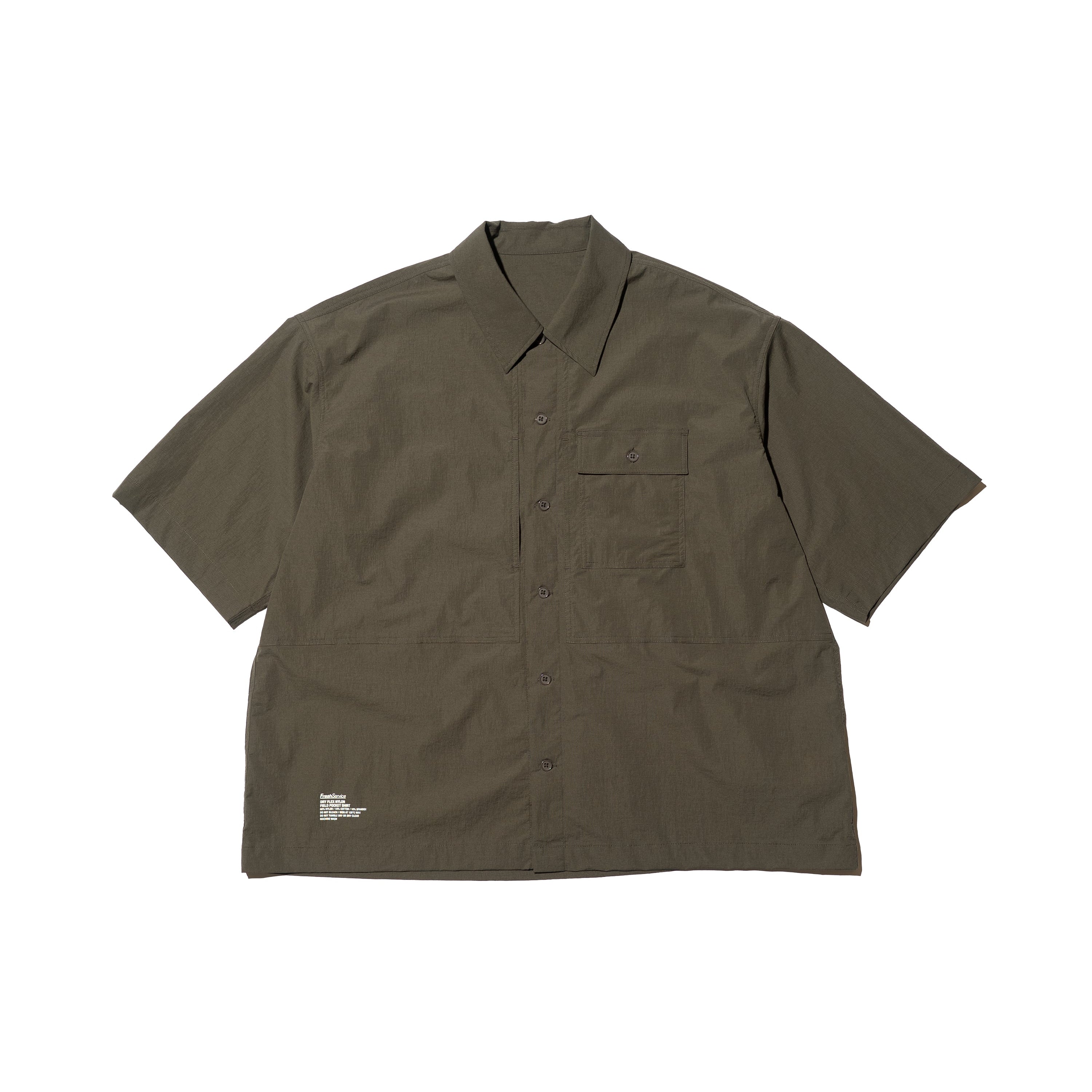 DRY FLEX NYLON FIELD POCKET SHIRT