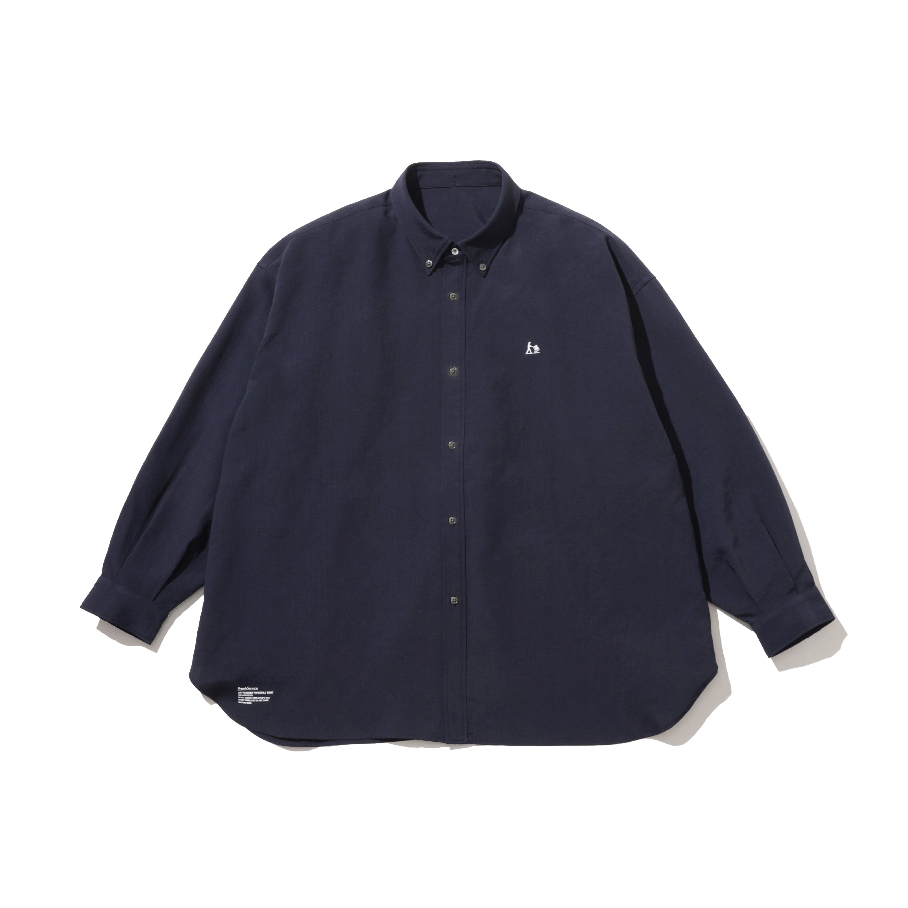 DRY WASHER POPLIN L/S B.D SHIRT
