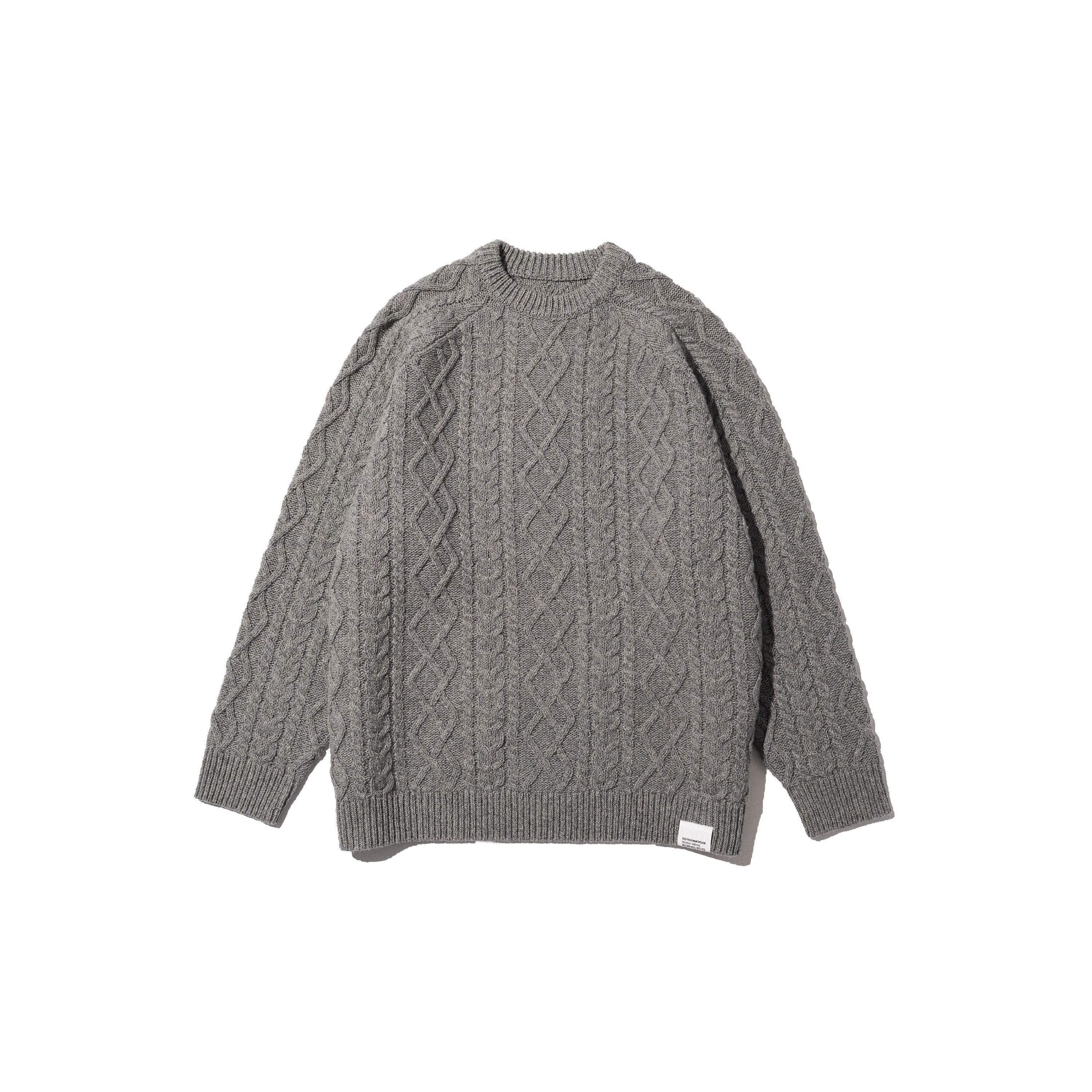 SHETLAND WOOL x SOLOTEX® TECH FISHERMAN SWEATER