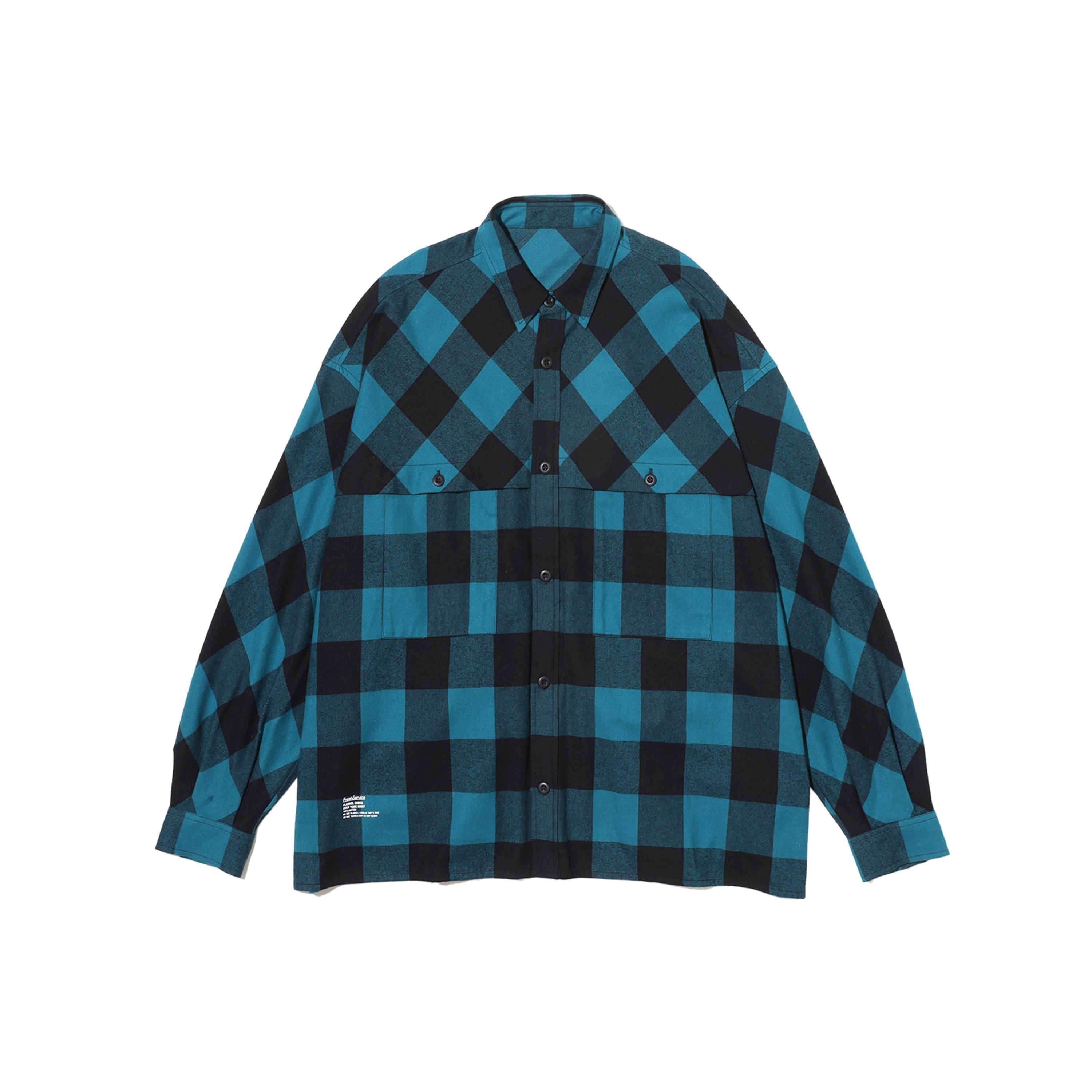 FLANNEL CHECK OVER YOKE SHIRT