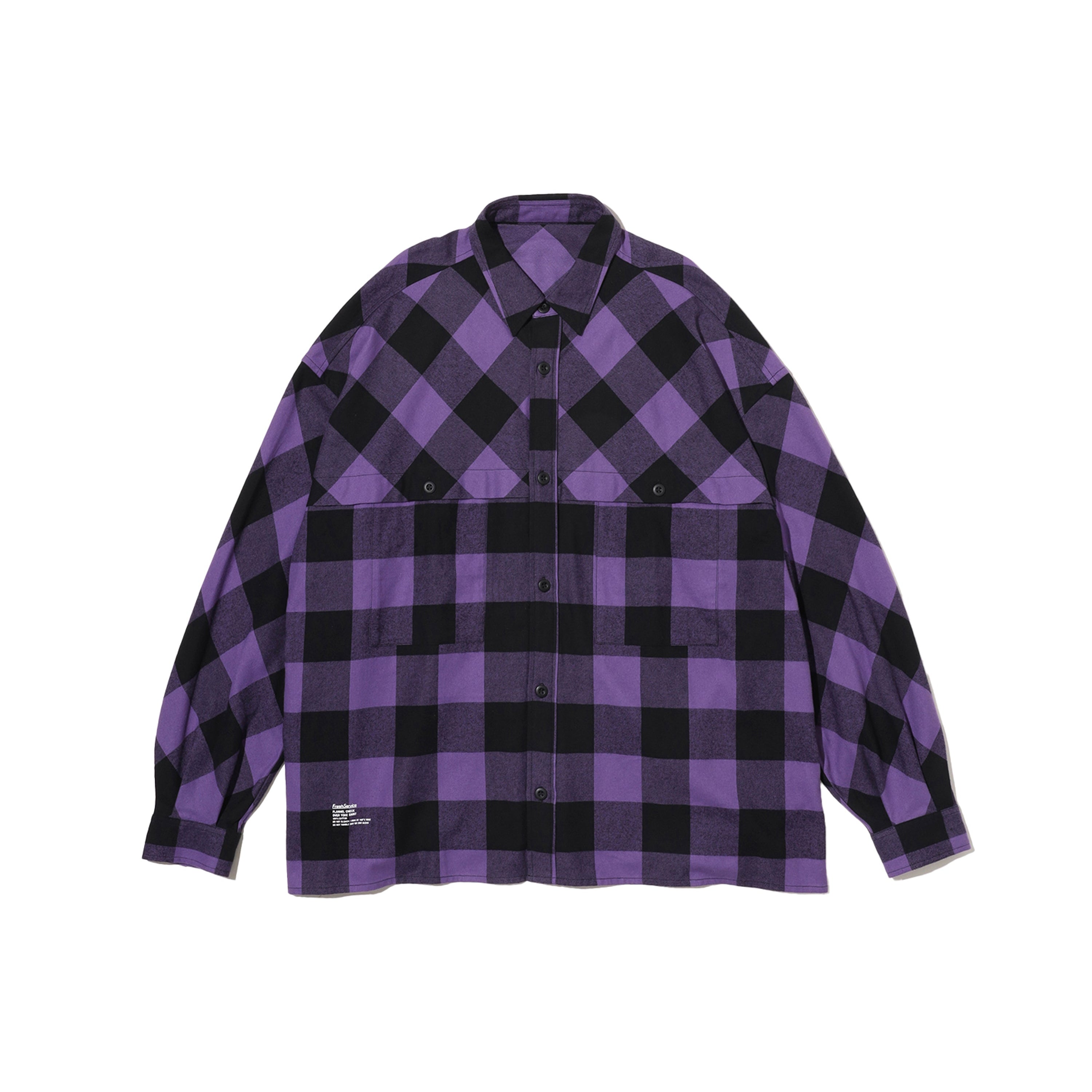 FLANNEL CHECK OVER YOKE SHIRT
