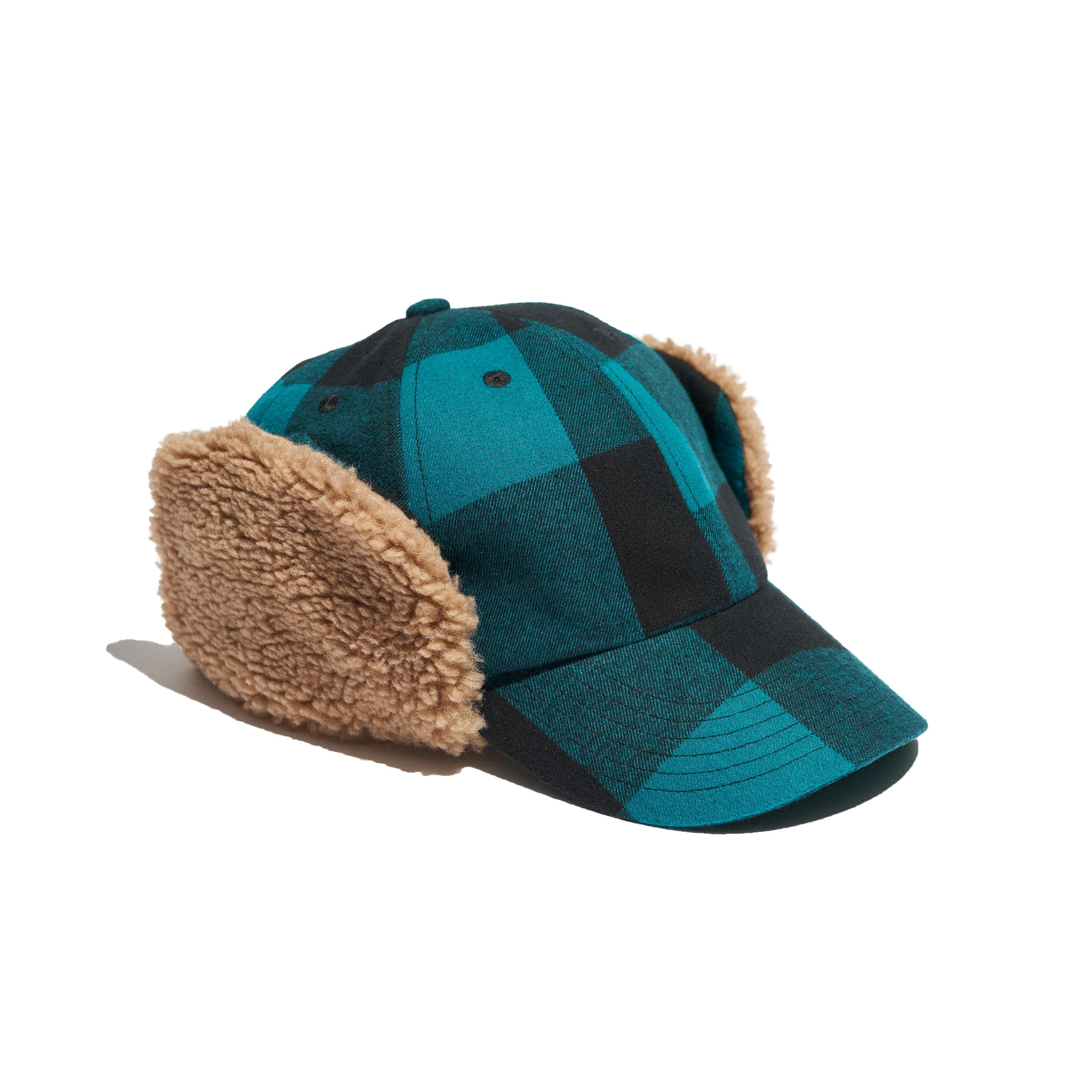 FLANNEL CHECK TRAPPER CAP