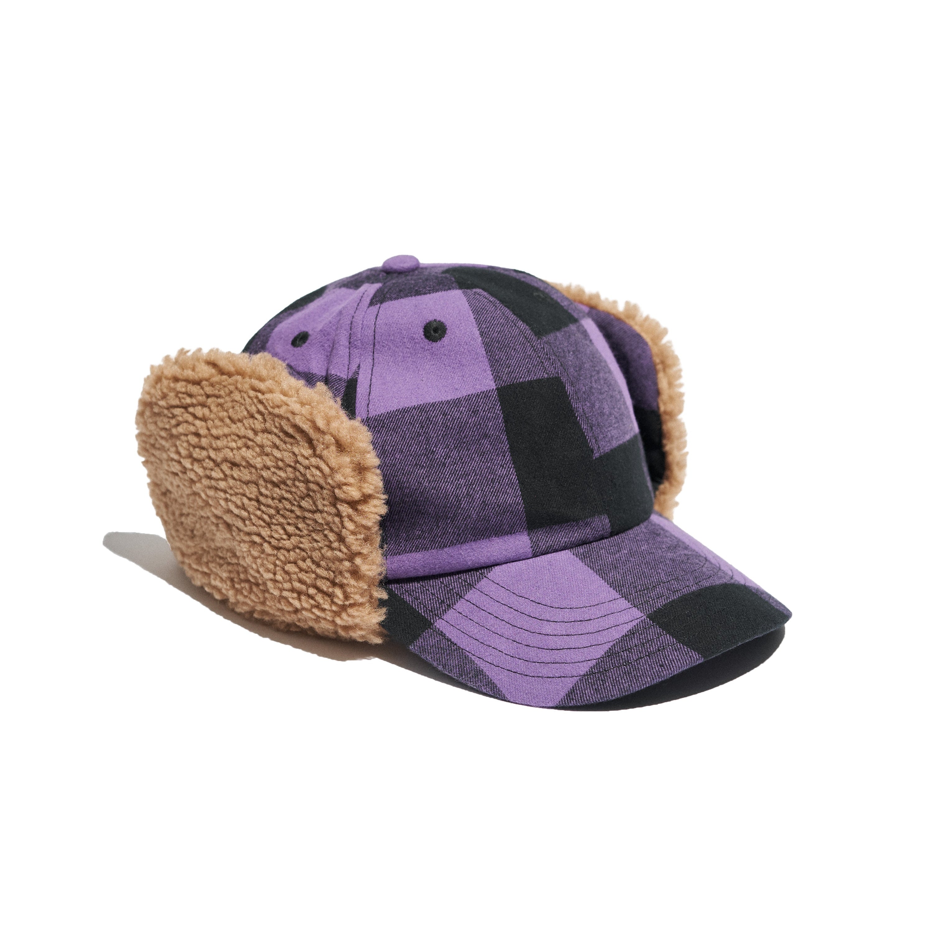 FLANNEL CHECK TRAPPER CAP