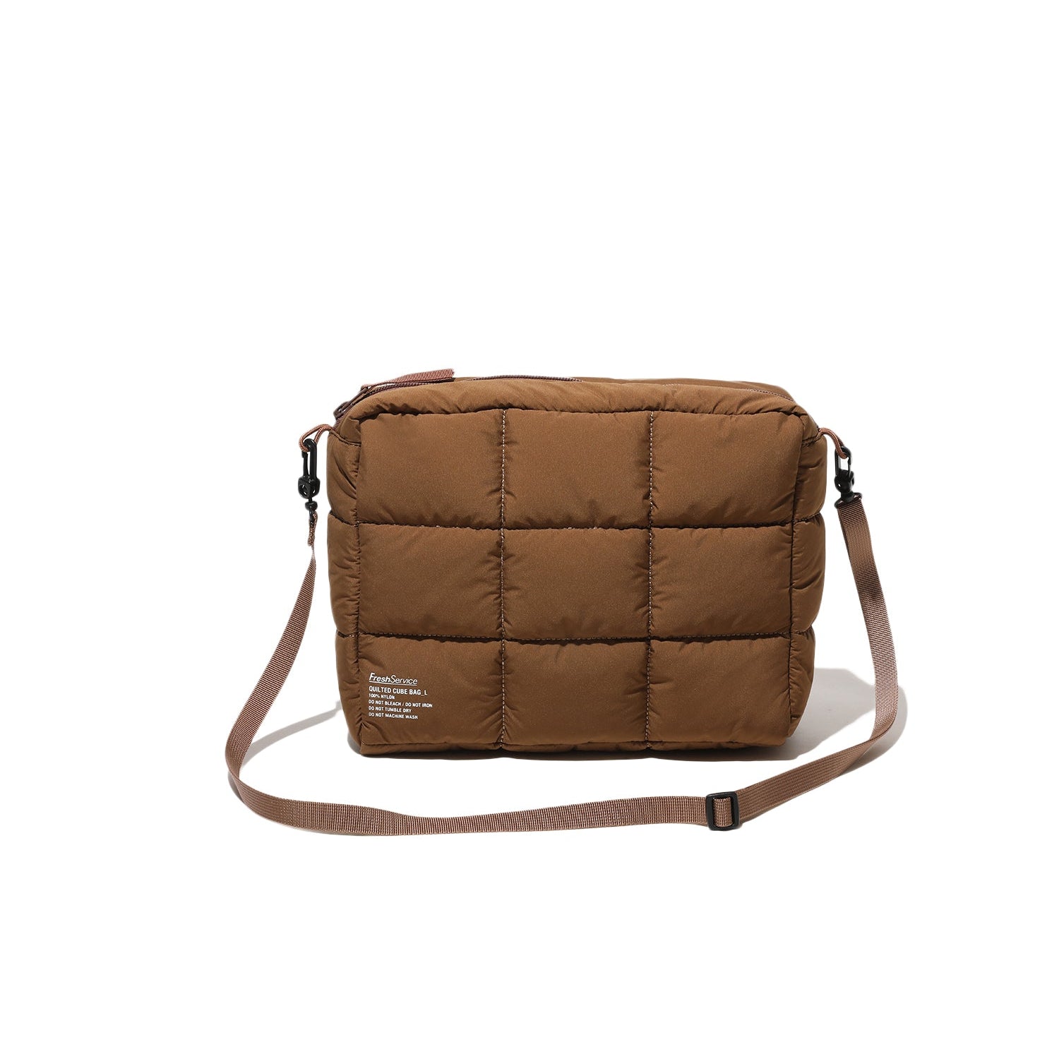 QUILTED CUBE BAG_L