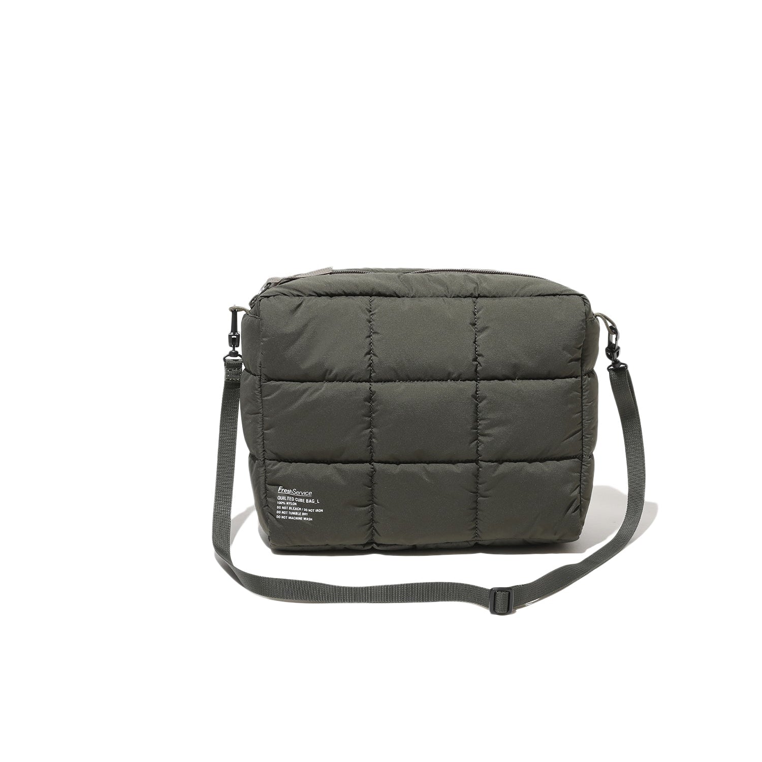 QUILTED CUBE BAG_L