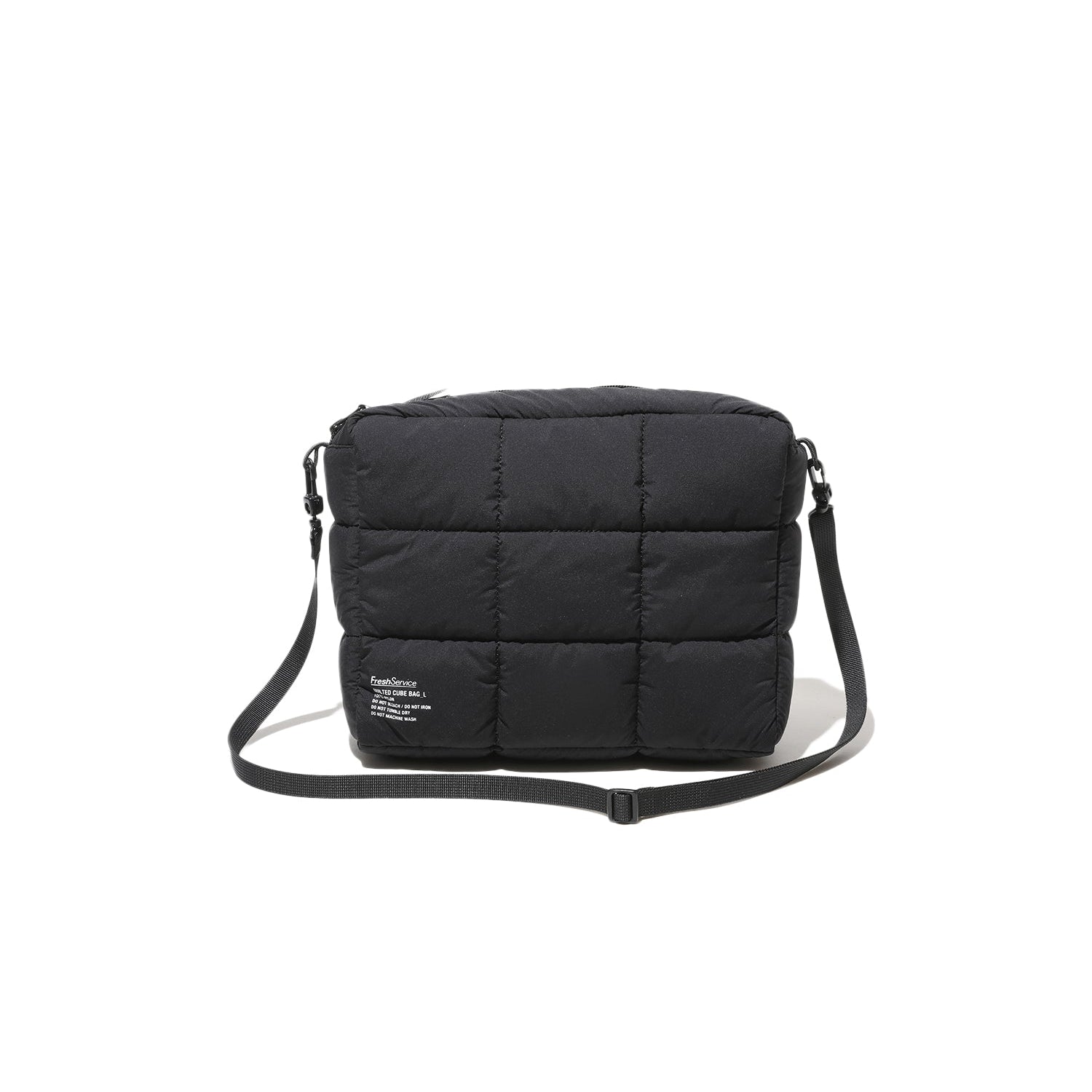 QUILTED CUBE BAG_L