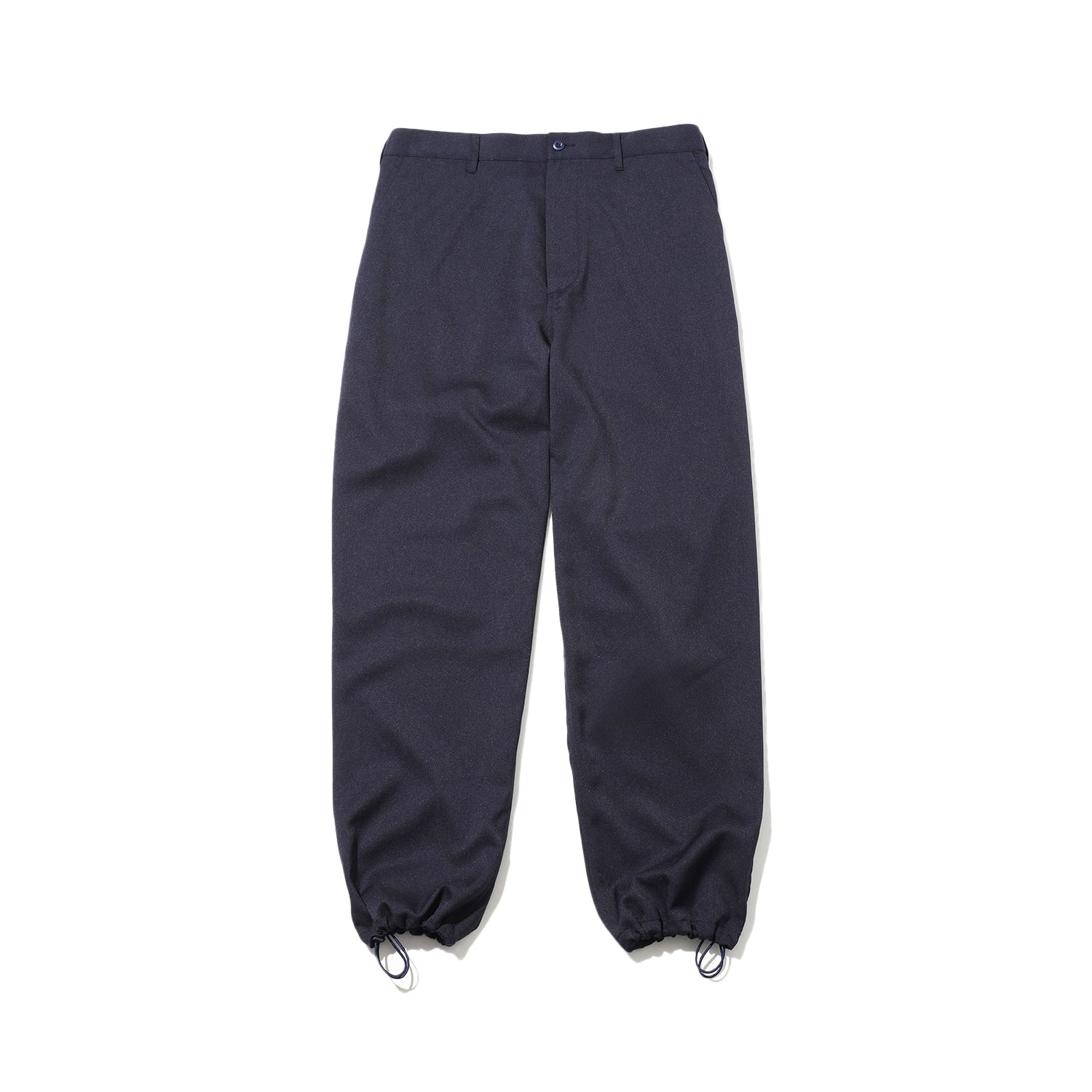 WOOLY TWILL TROUSERS