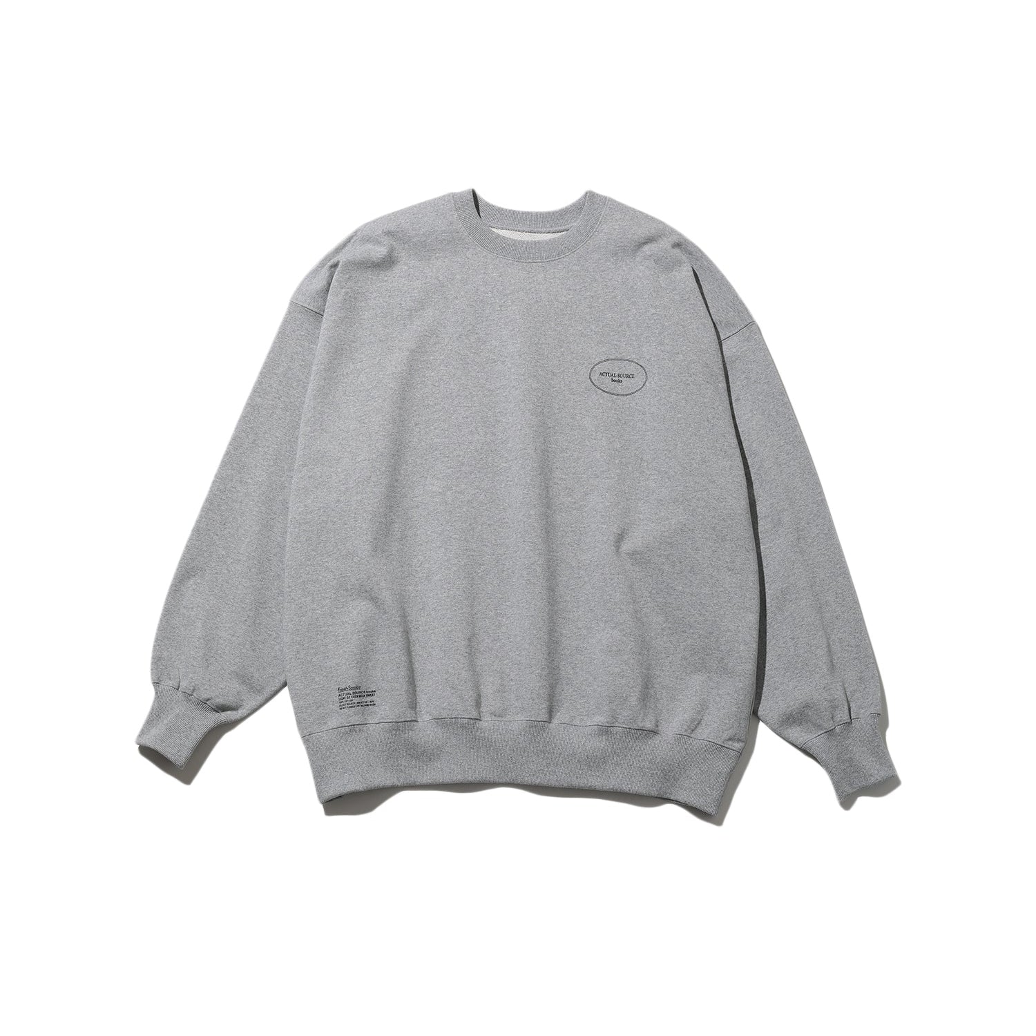 AS×FS LIGHT OZ CREW NECK SWEAT “COMIC”