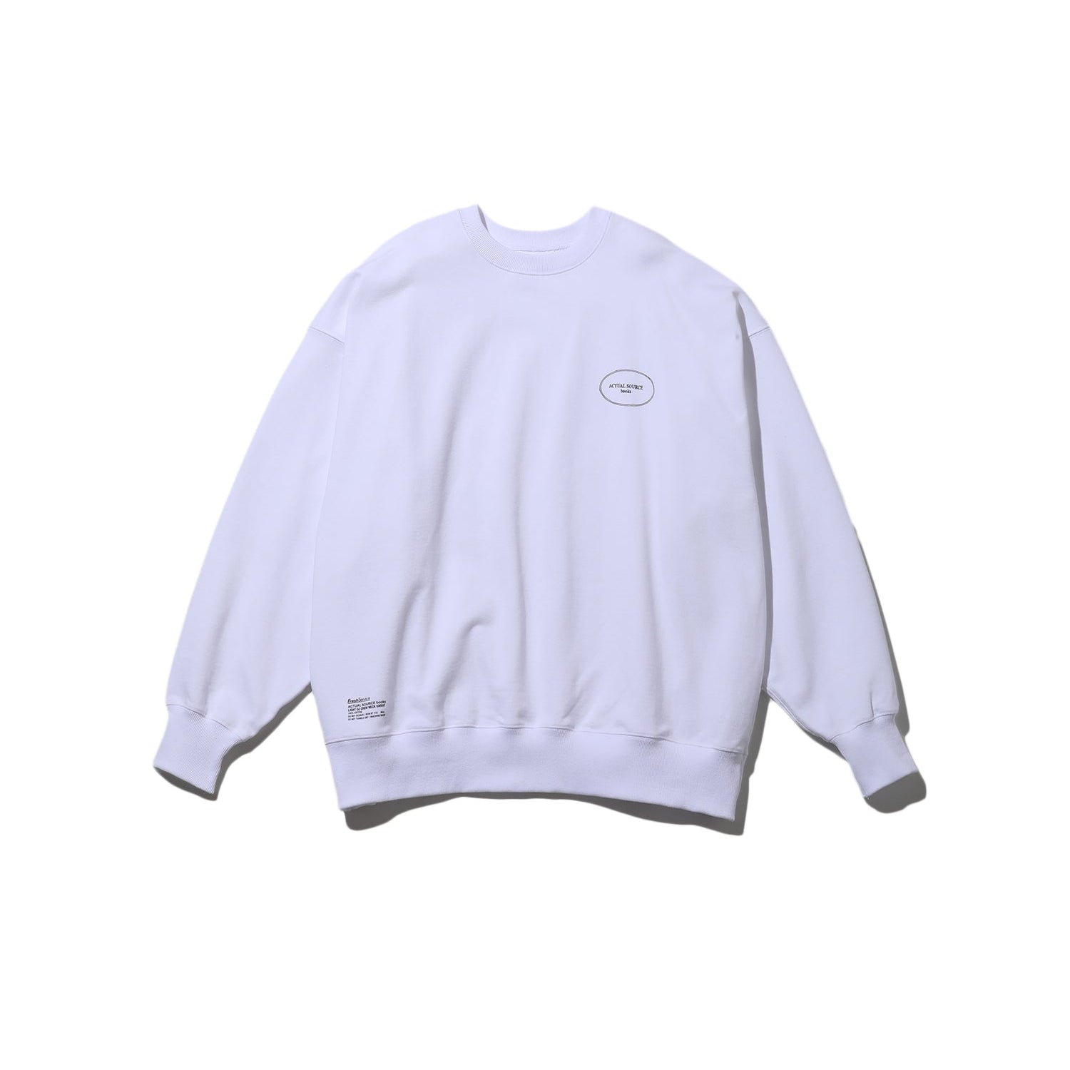 AS×FS LIGHT OZ CREW NECK SWEAT “COMIC”