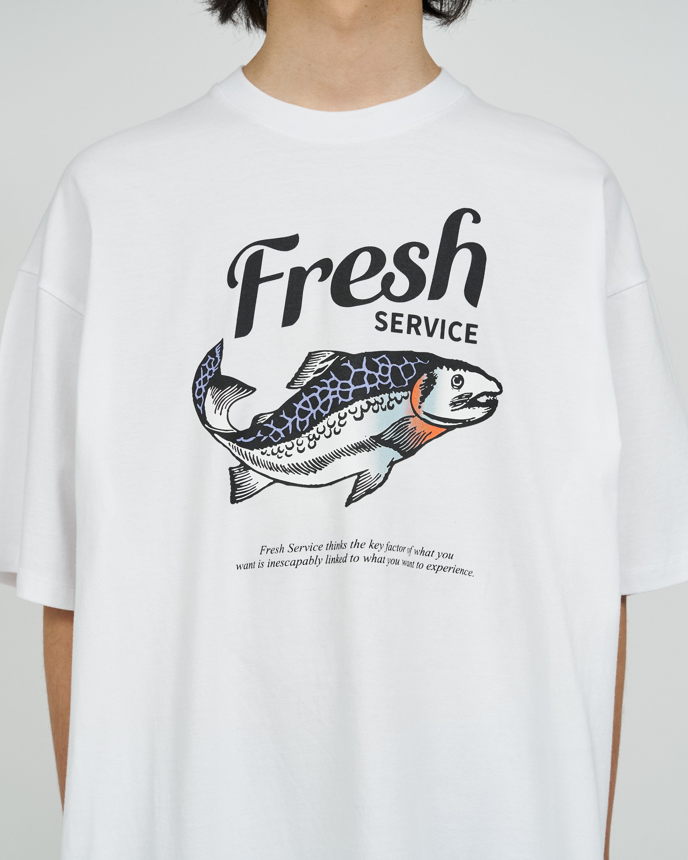 CORPORATE PRINTED S/S TEE “FISH” – FreshService KYOTO