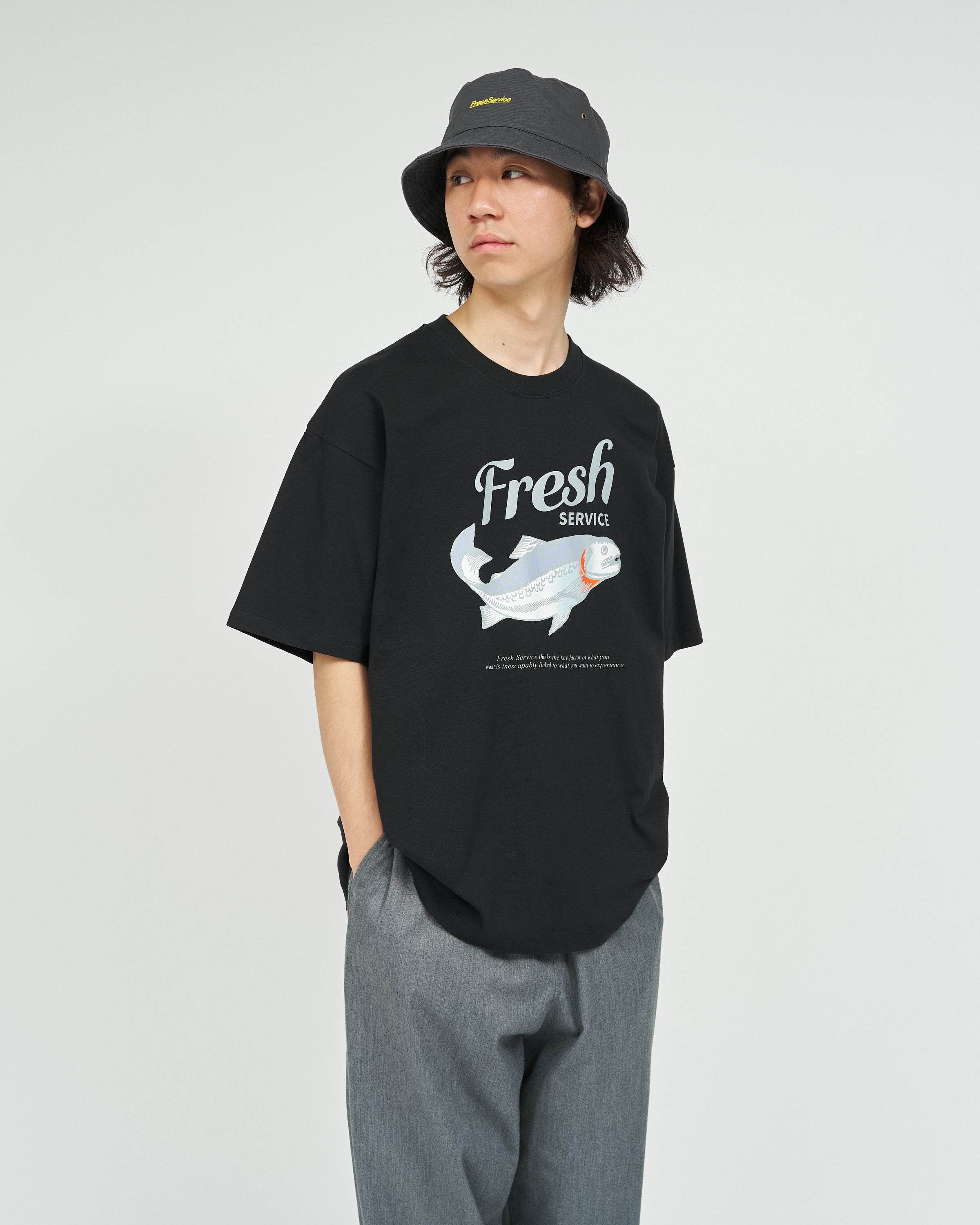 CORPORATE PRINTED S/S TEE “FISH” – FreshService KYOTO