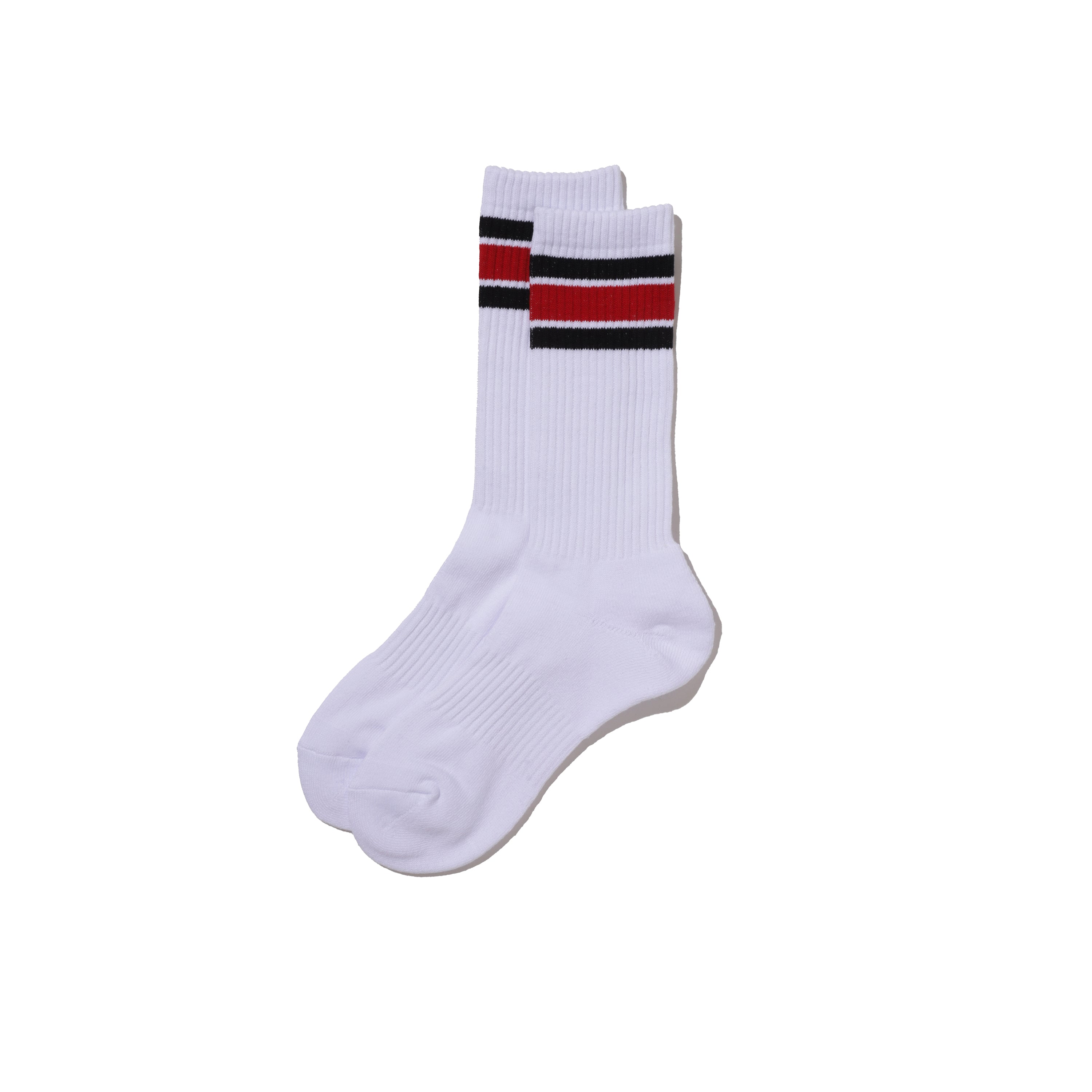 2-PACK MULTI STRIPE CREW SOCKS