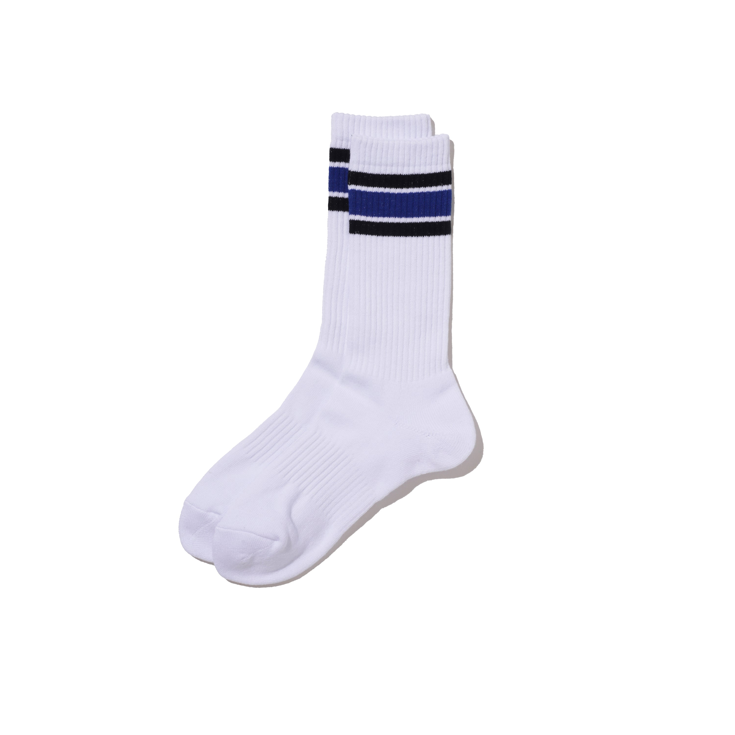 2-PACK MULTI STRIPE CREW SOCKS