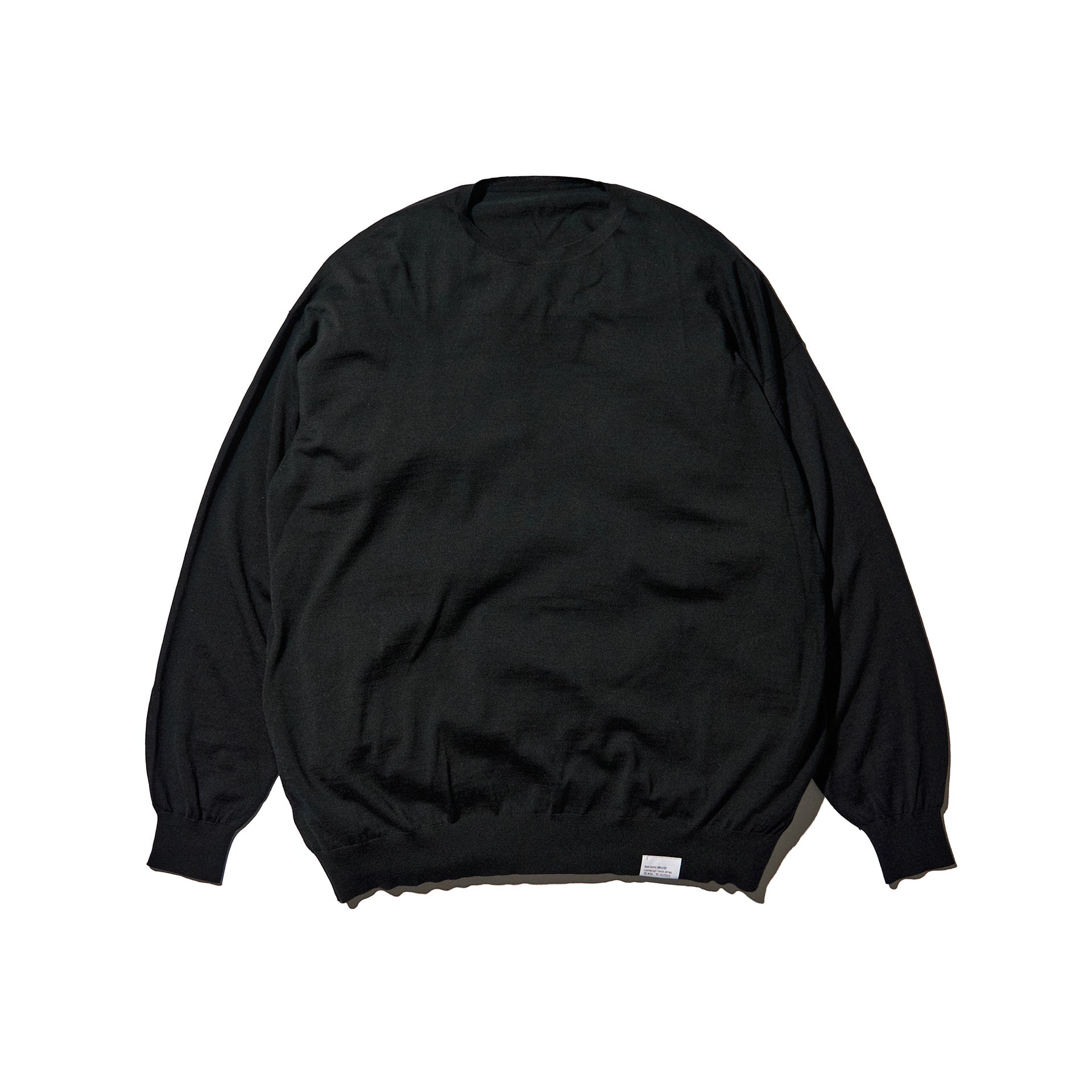 TECH HIGH GAUGE CREW NECK KNIT