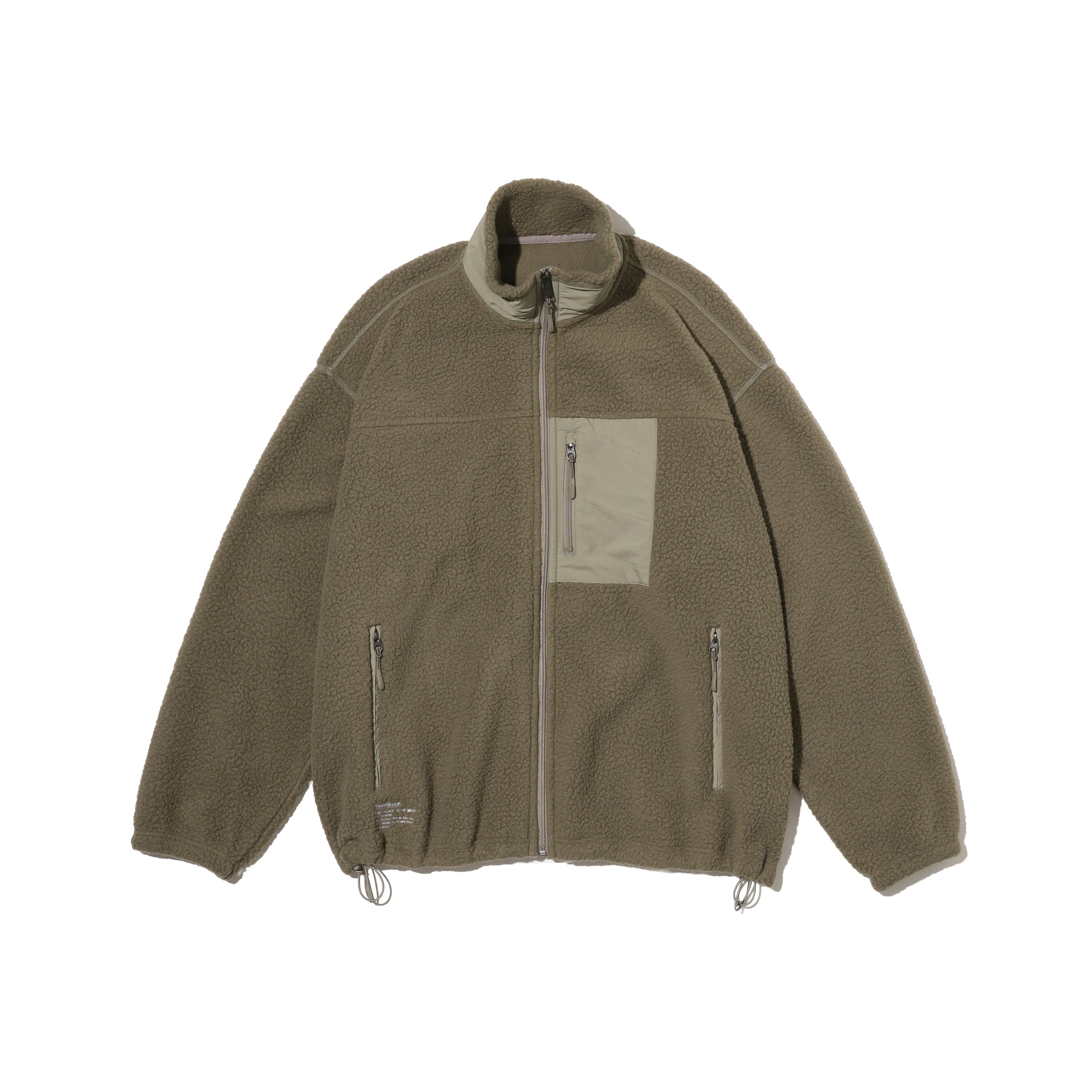 HEAVY FLEECE ZIP-UP JACKET
