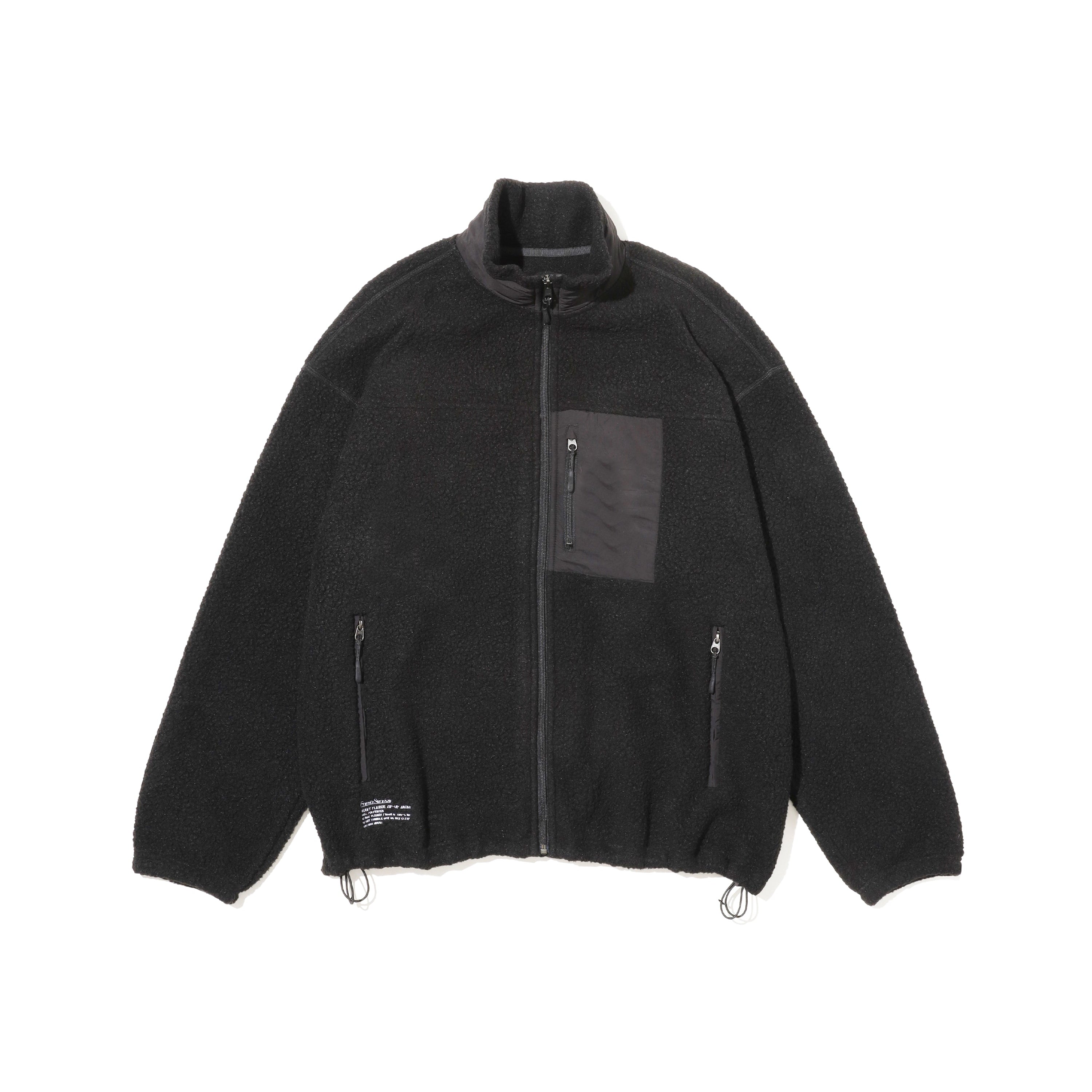 HEAVY FLEECE ZIP-UP JACKET