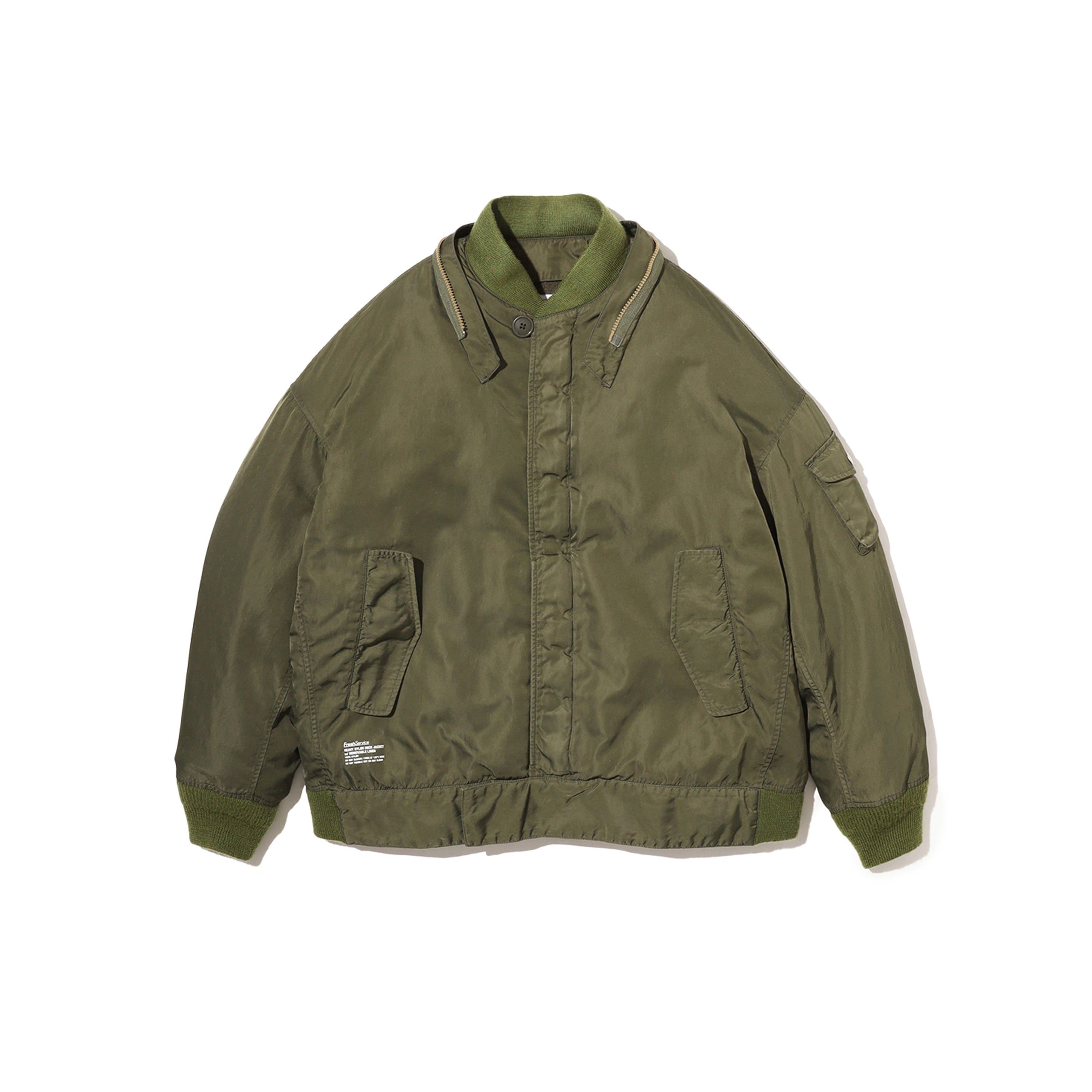 HEAVY NYLON DECK JACKET