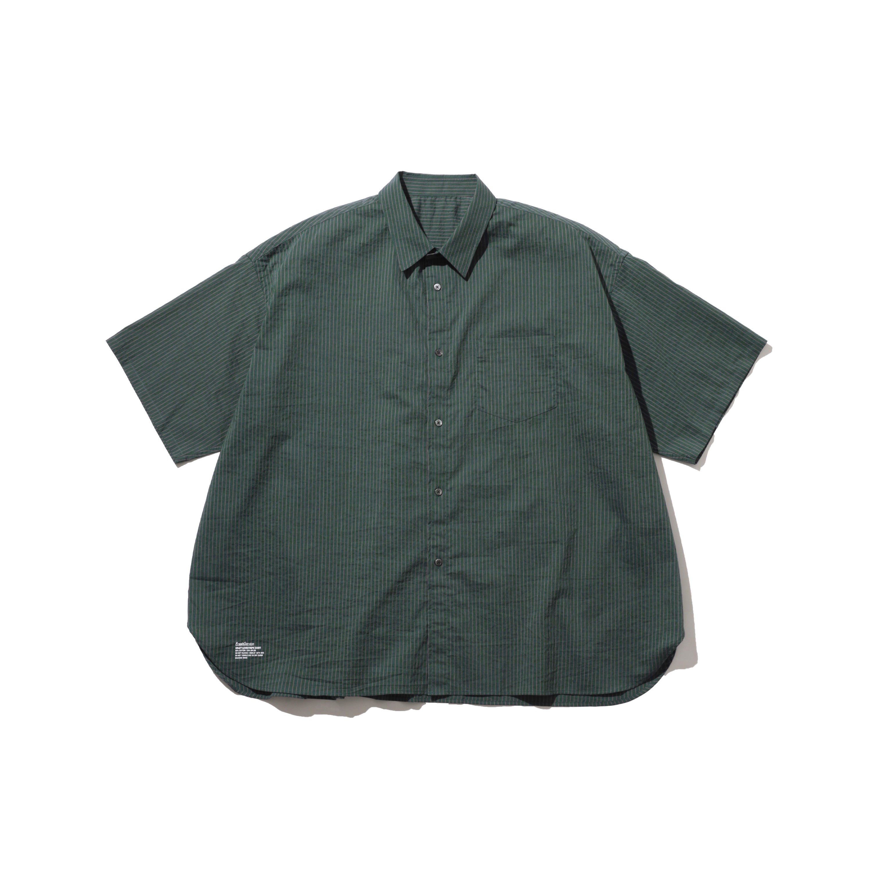 HRAFTeX® S/S STRIPE SHIRT
