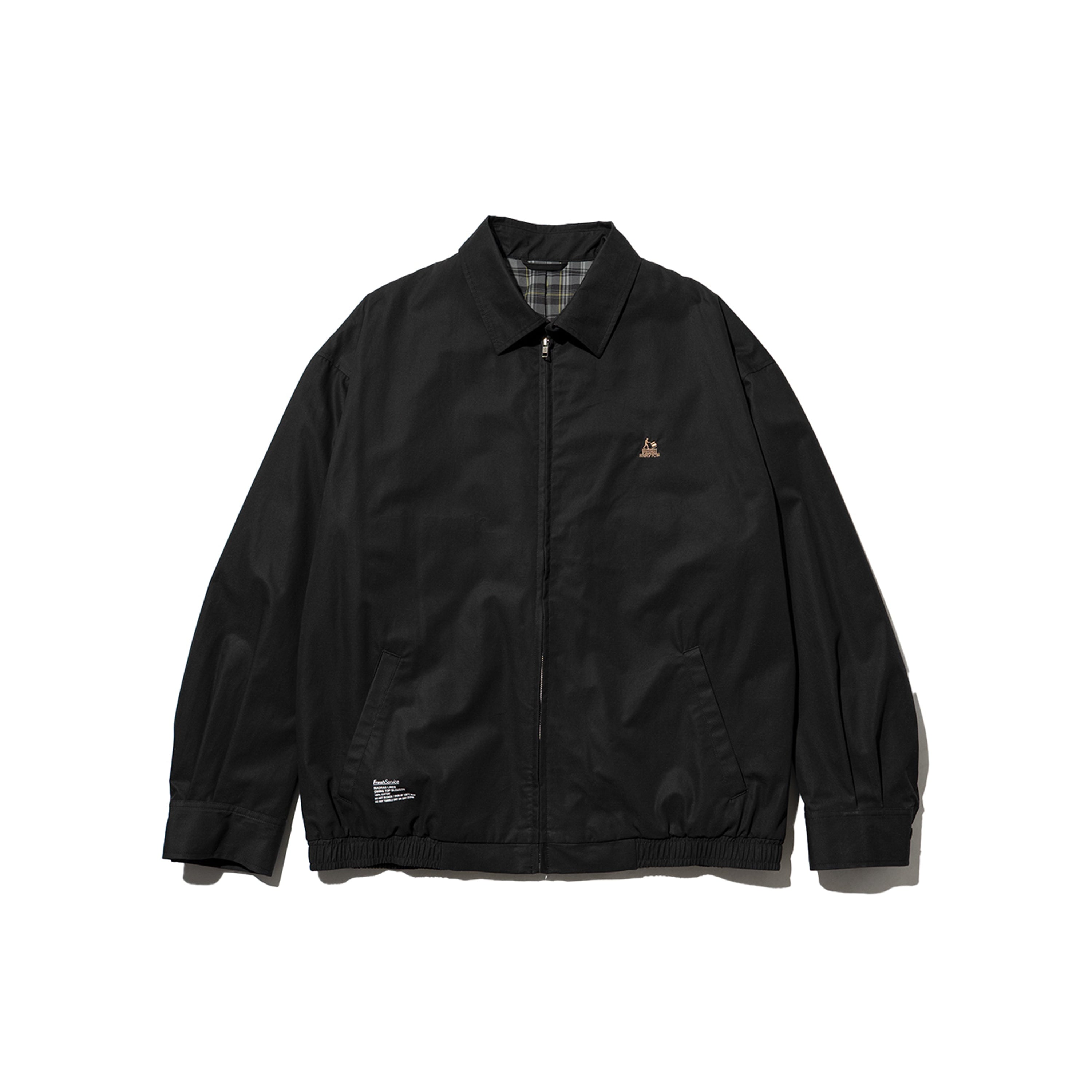 MADRAS LINED SWING TOP BLOUSON