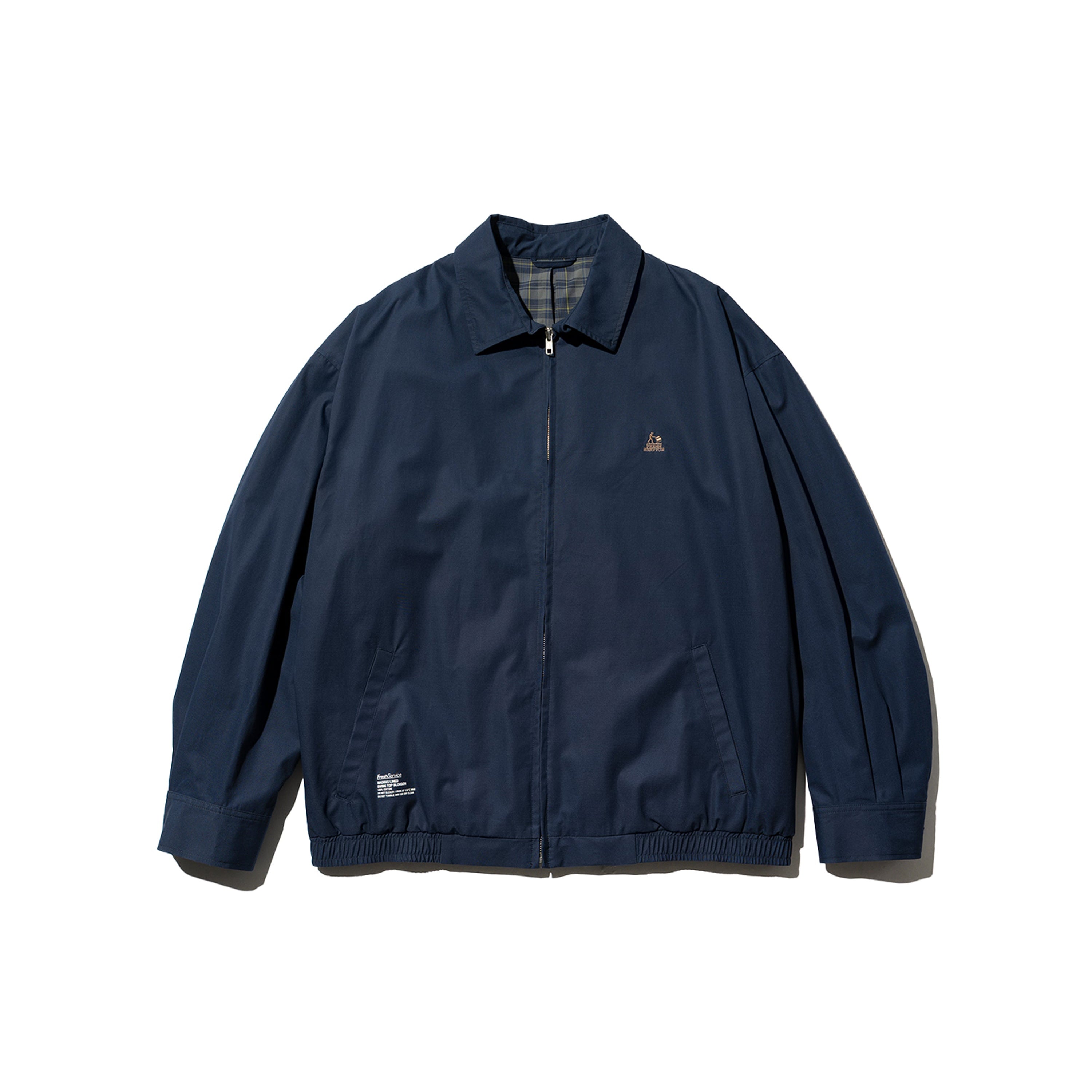 MADRAS LINED SWING TOP BLOUSON
