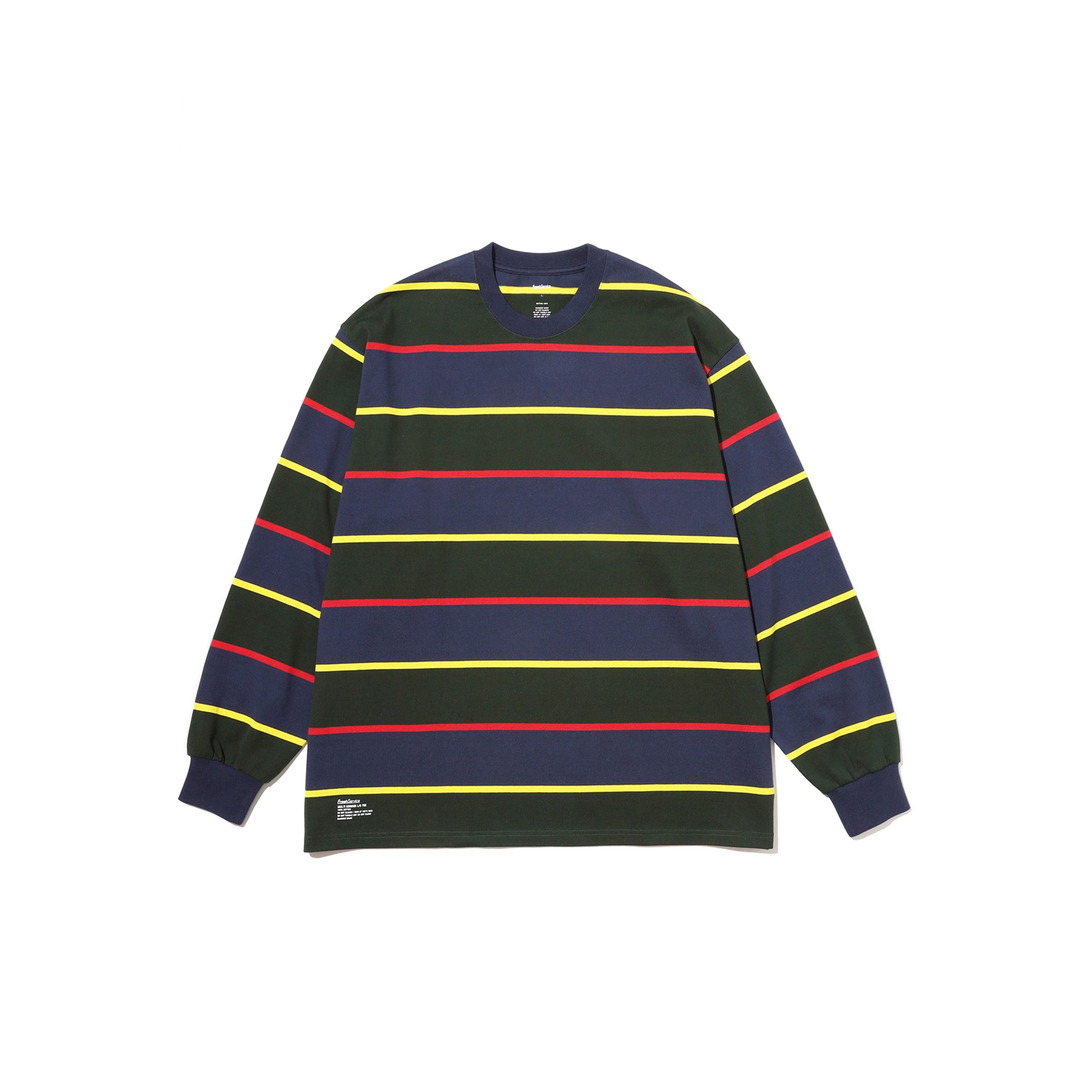 MULTI BORDER L/S TEE