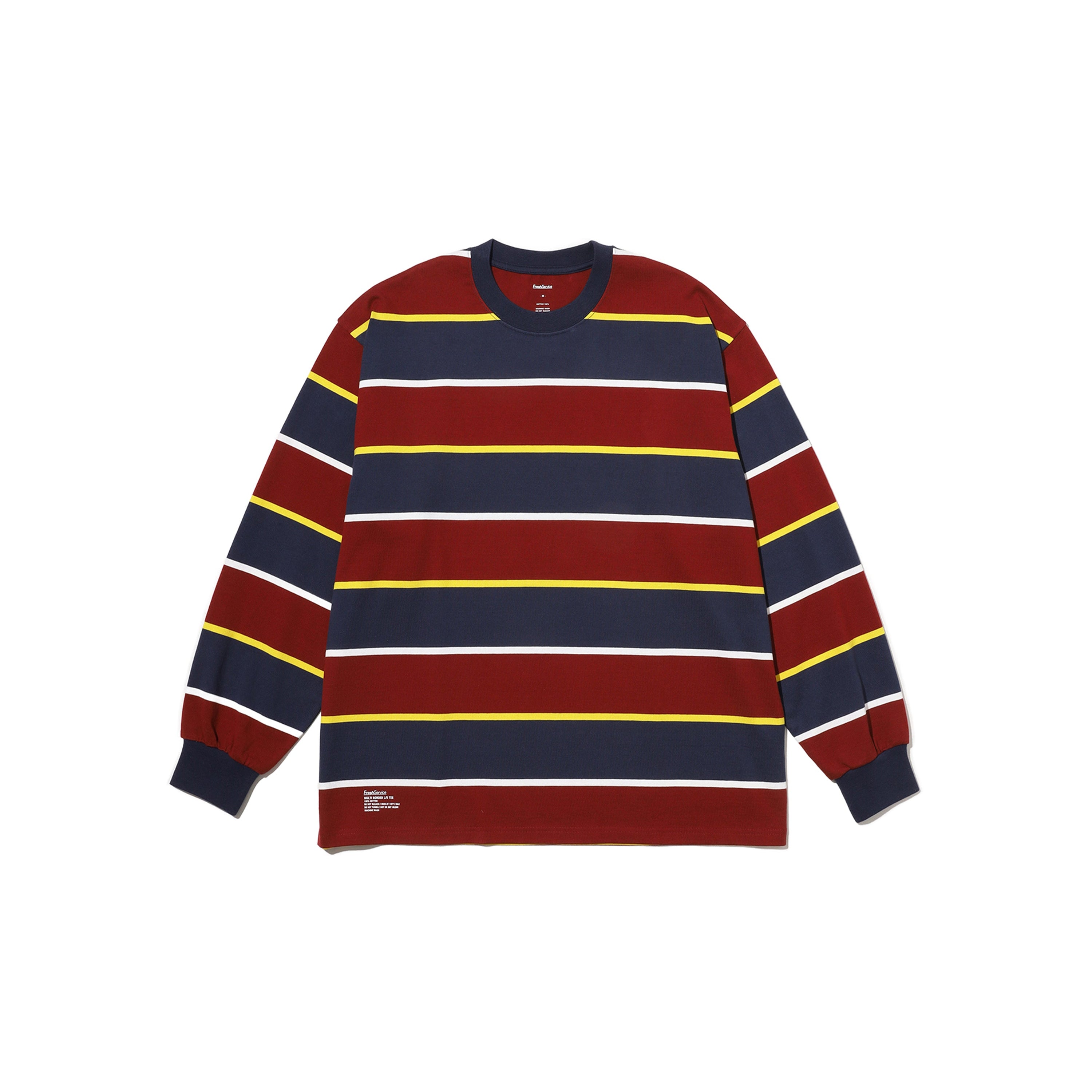 MULTI BORDER L/S TEE