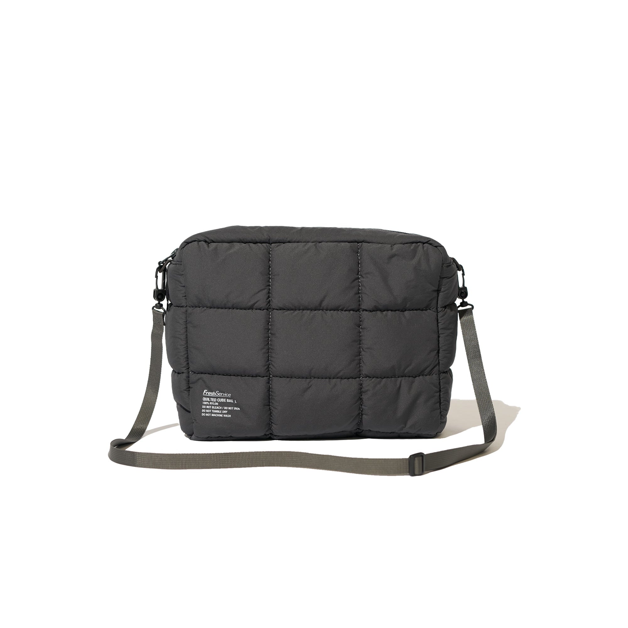 QUILTED CUBE BAG_L