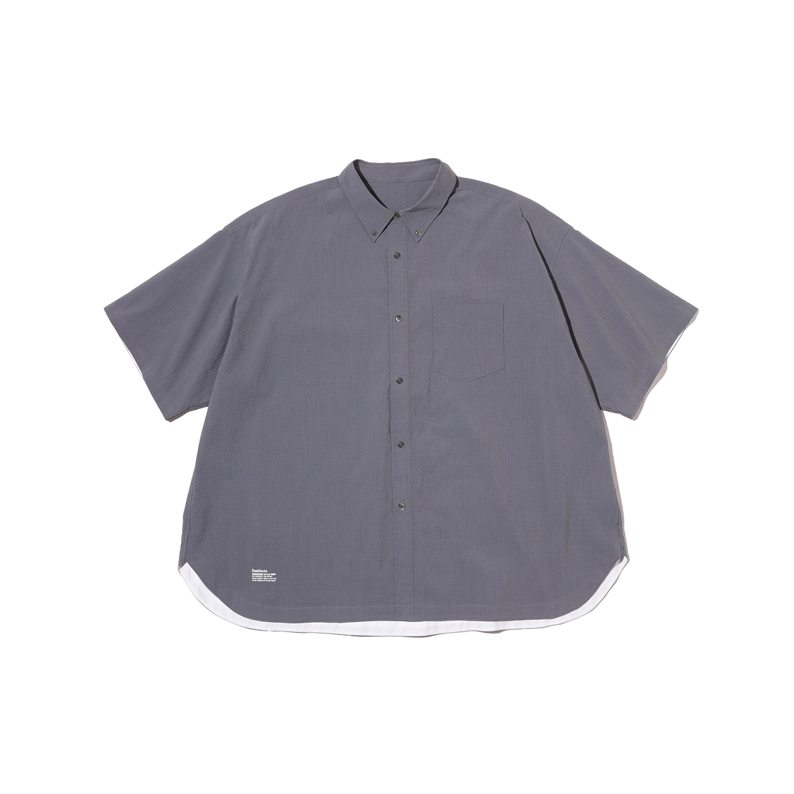 SEERSUCKER S/S B.D SHIRT