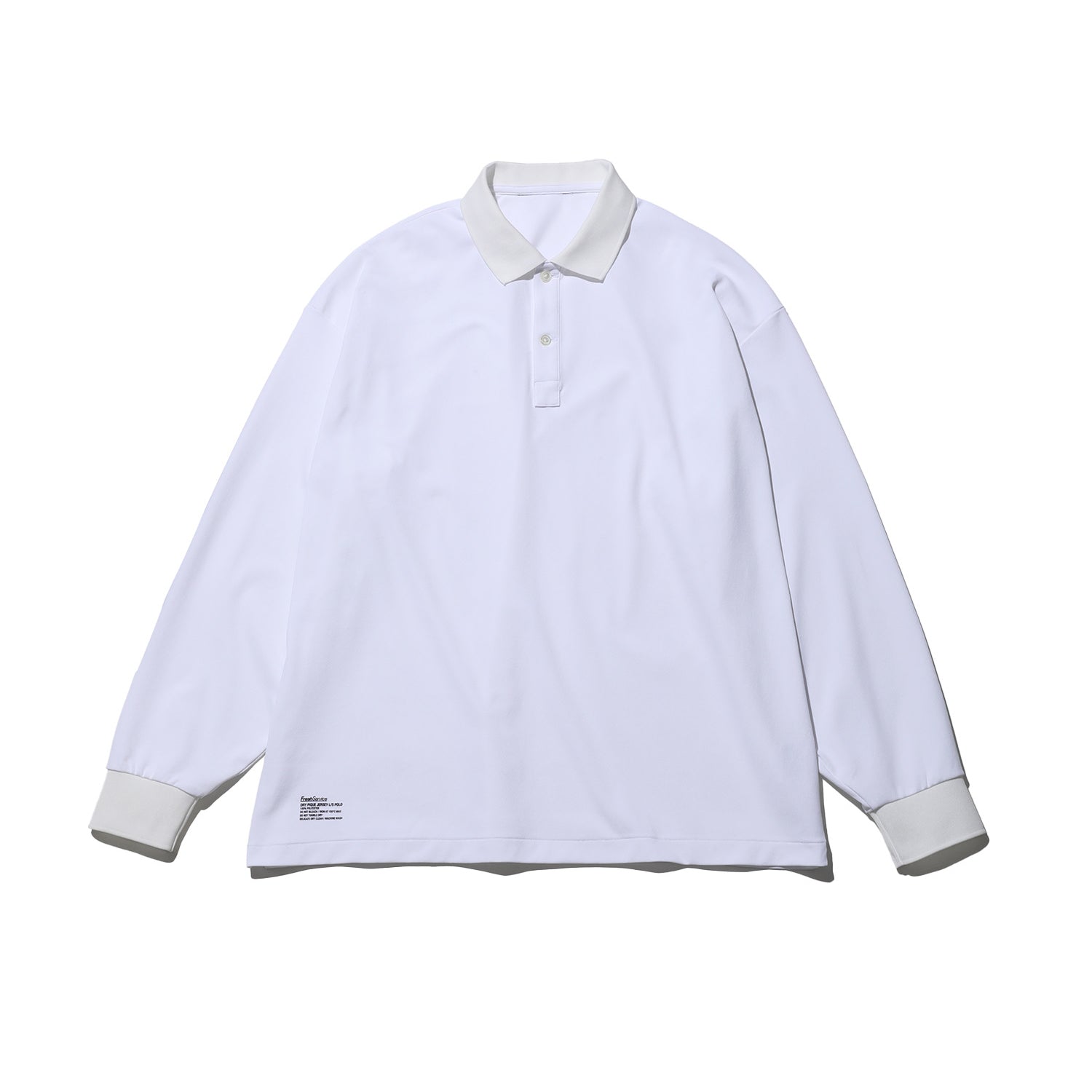 DRY PIQUE JERSEY L/S POLO