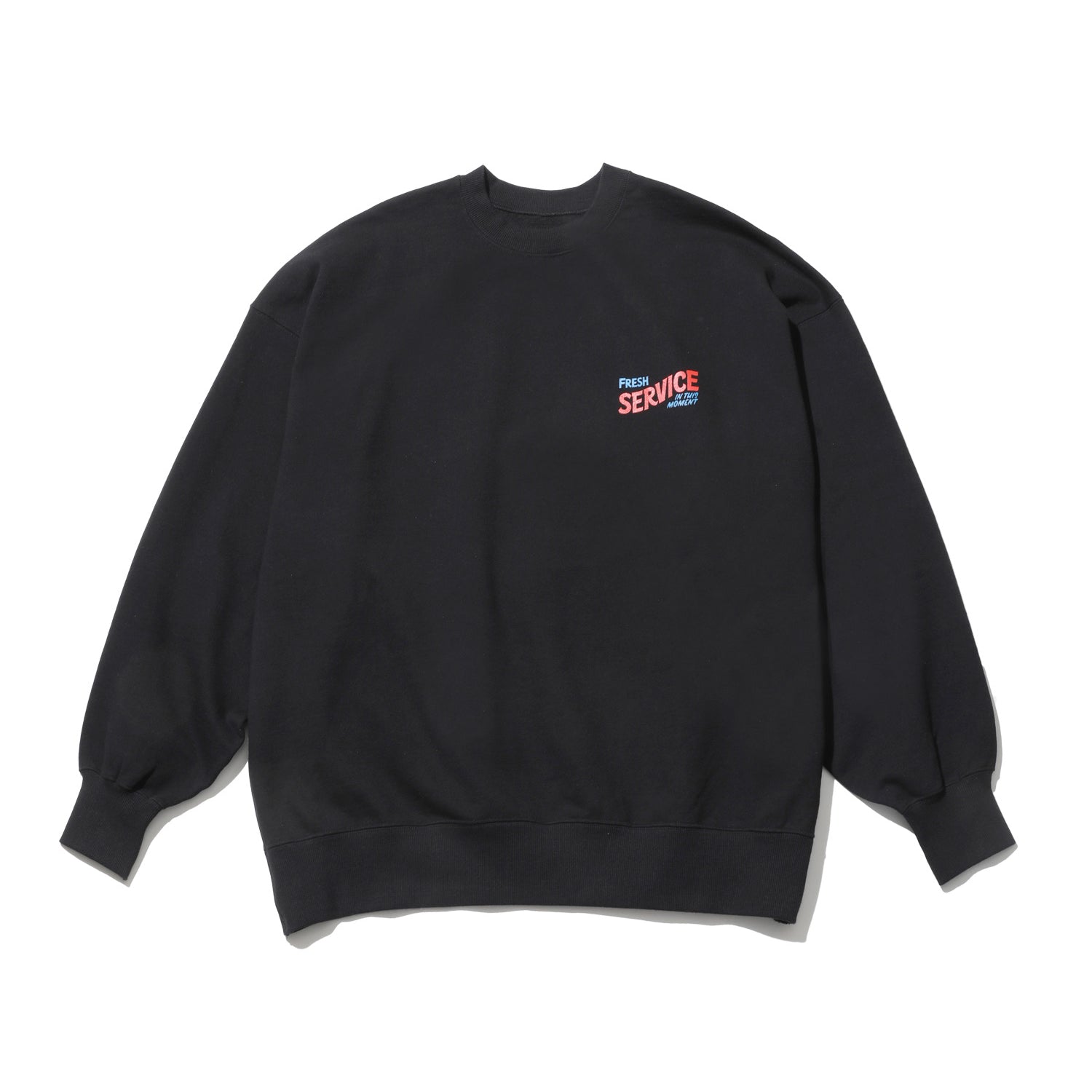 CORPORATE PRINTED CREW NECK SWEAT “All Day All Night”
