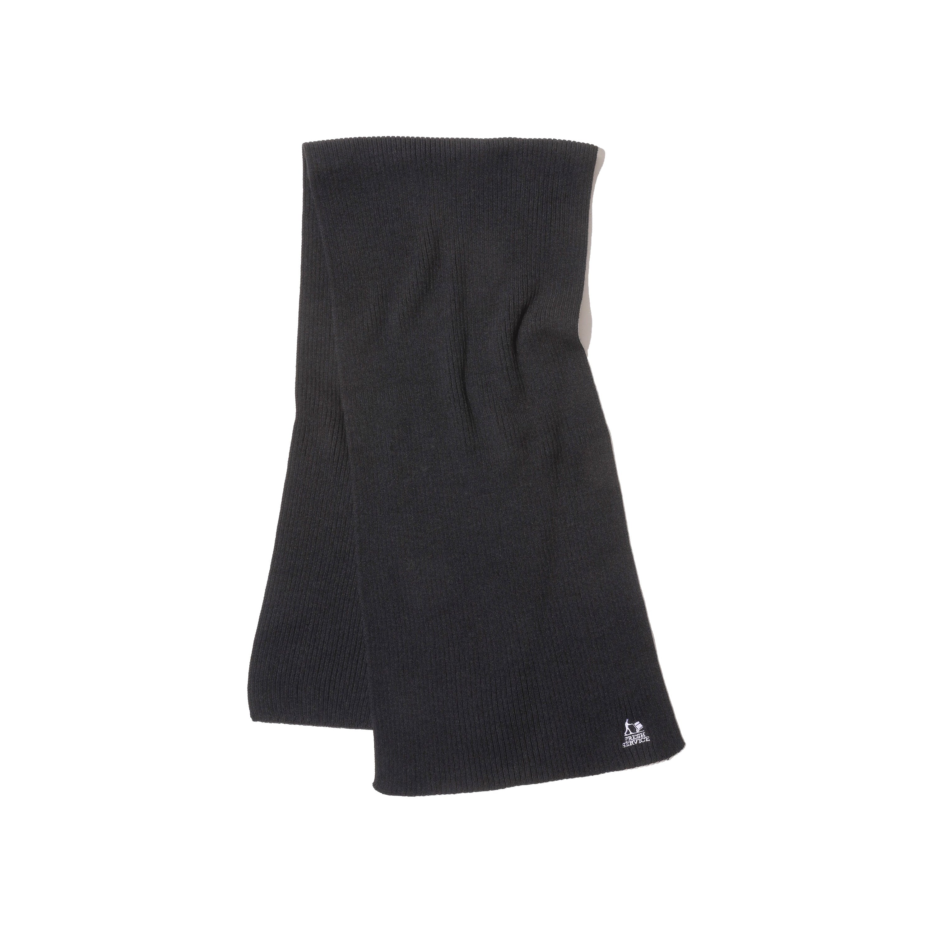 THERMAL RIB KNIT SCARF
