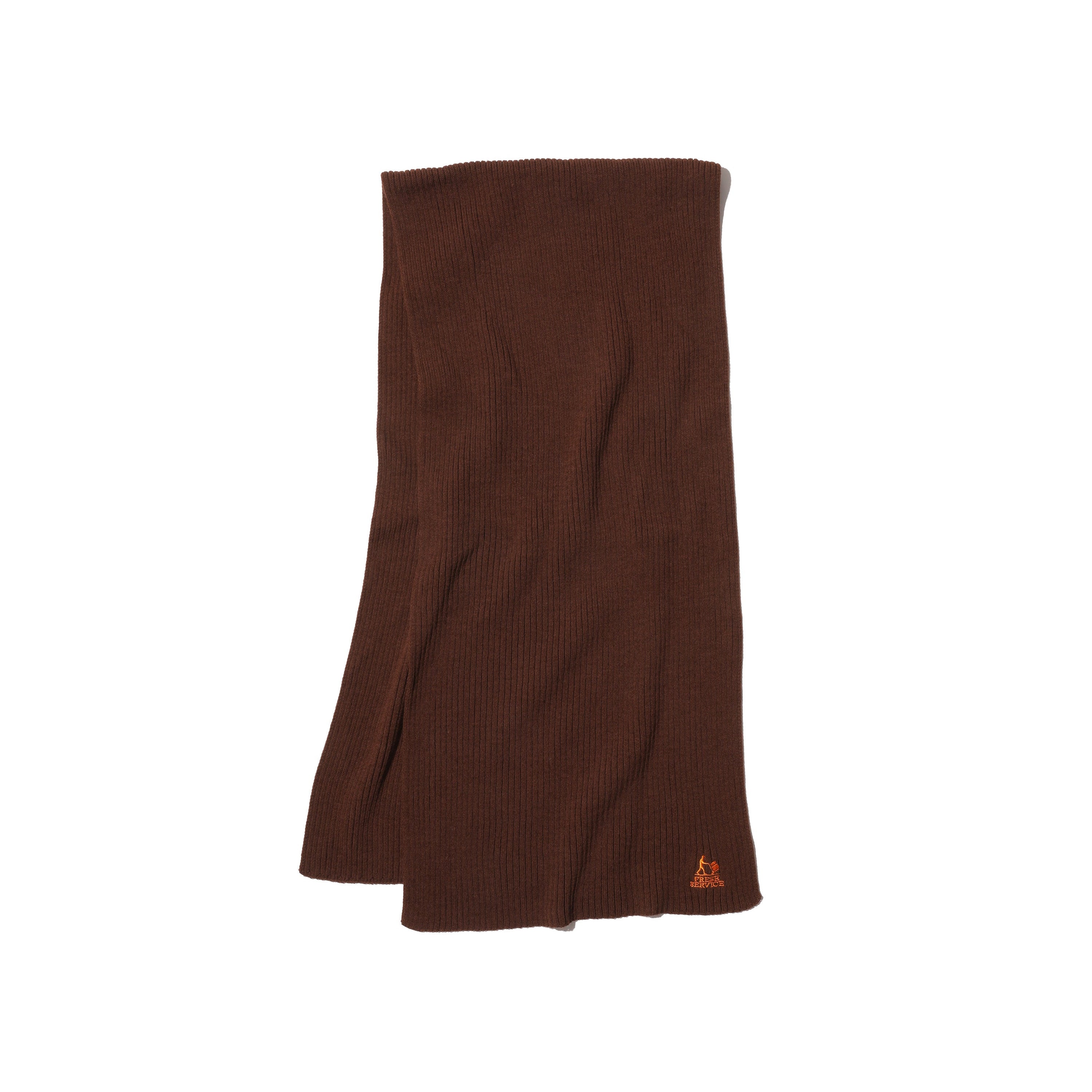 THERMAL RIB KNIT SCARF