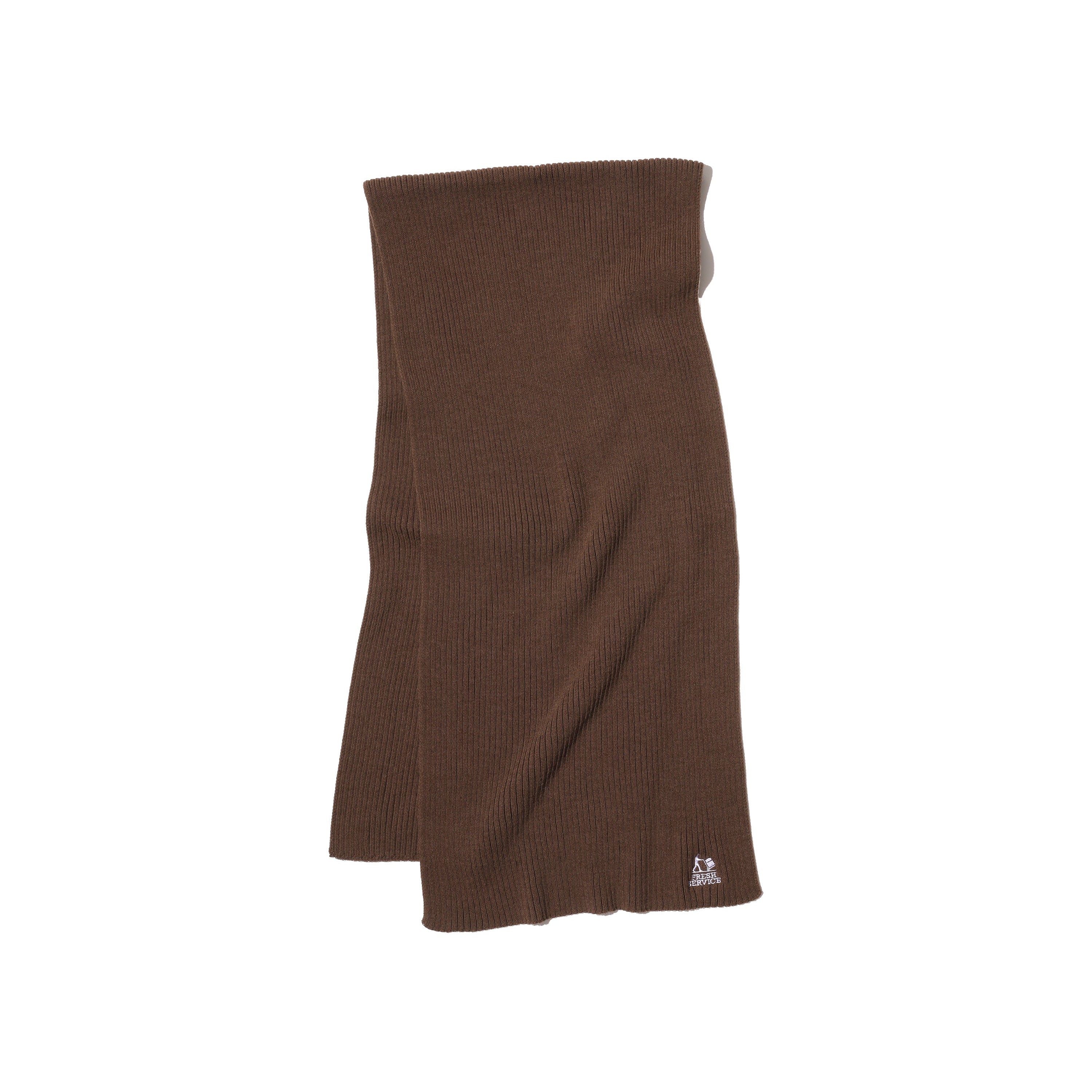 THERMAL RIB KNIT SCARF
