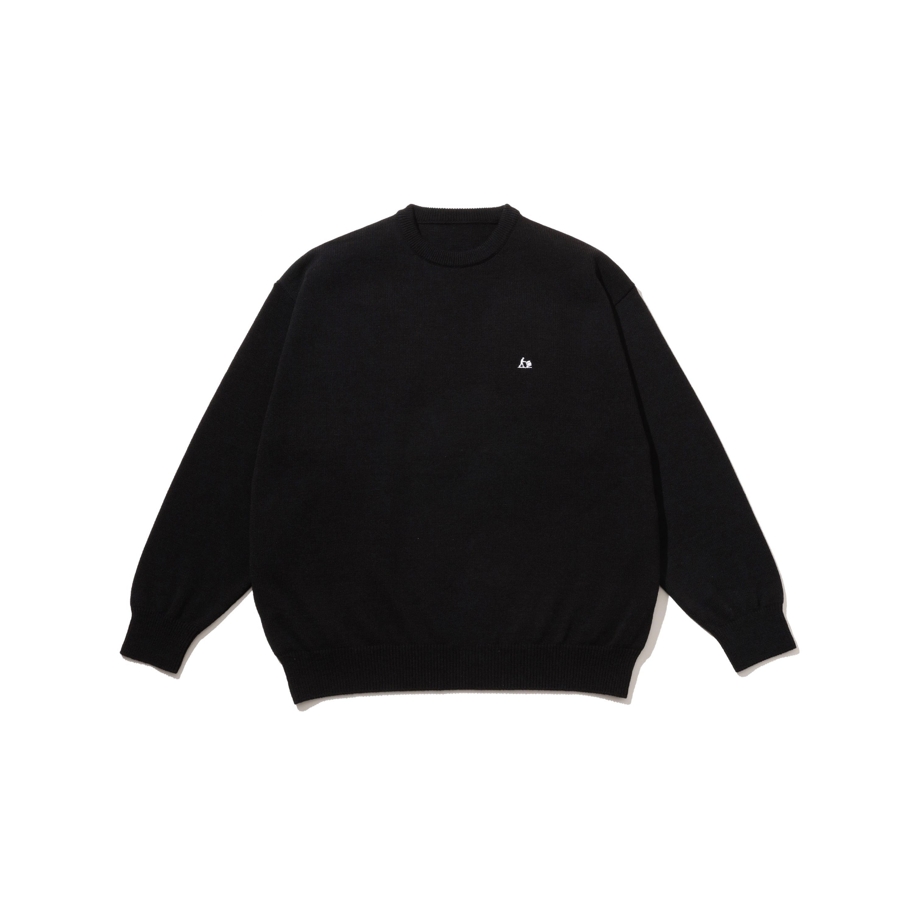 THERMAL JERSEY CREW NECK KNIT