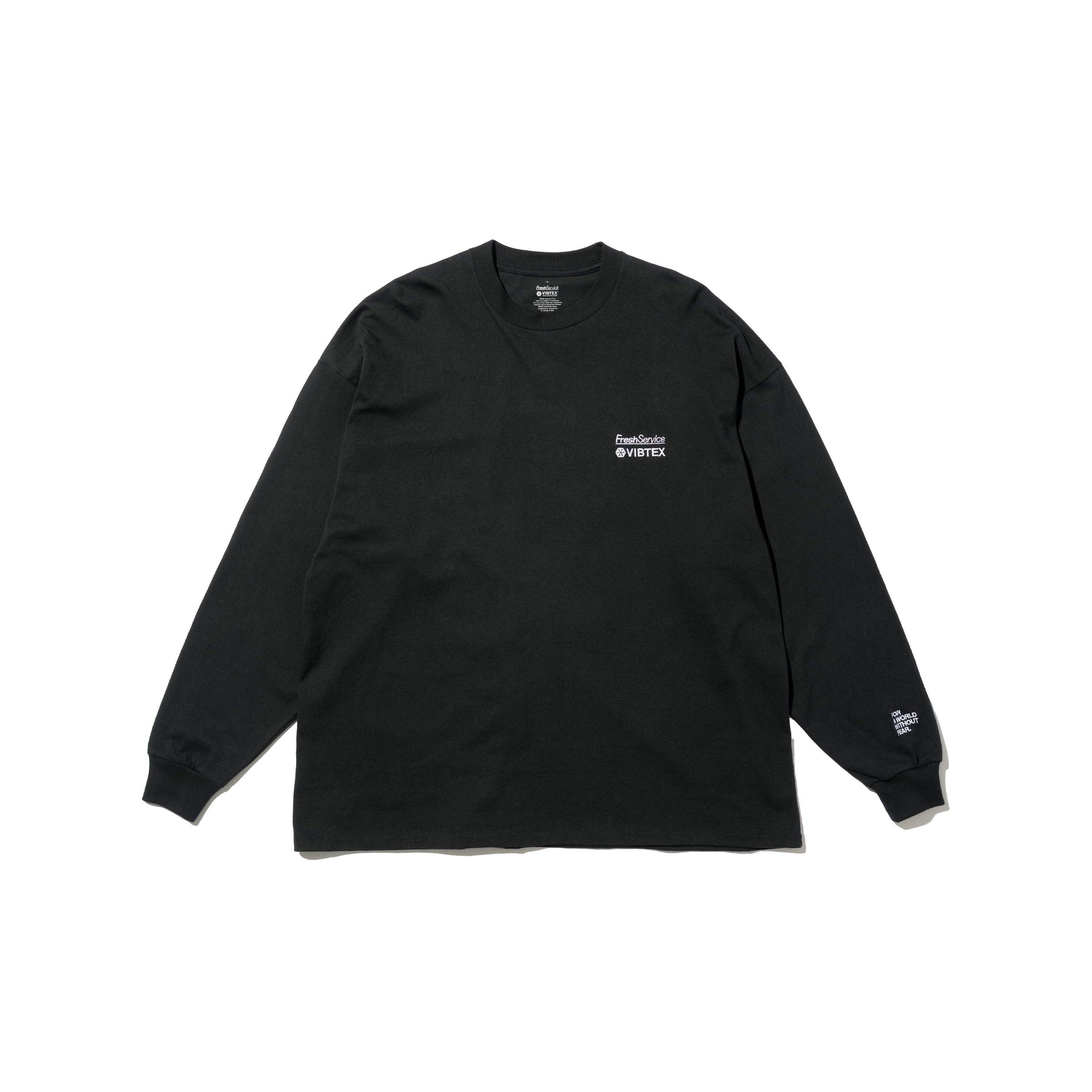 VIBTEX for FreshService L/S CREW NECK TEE