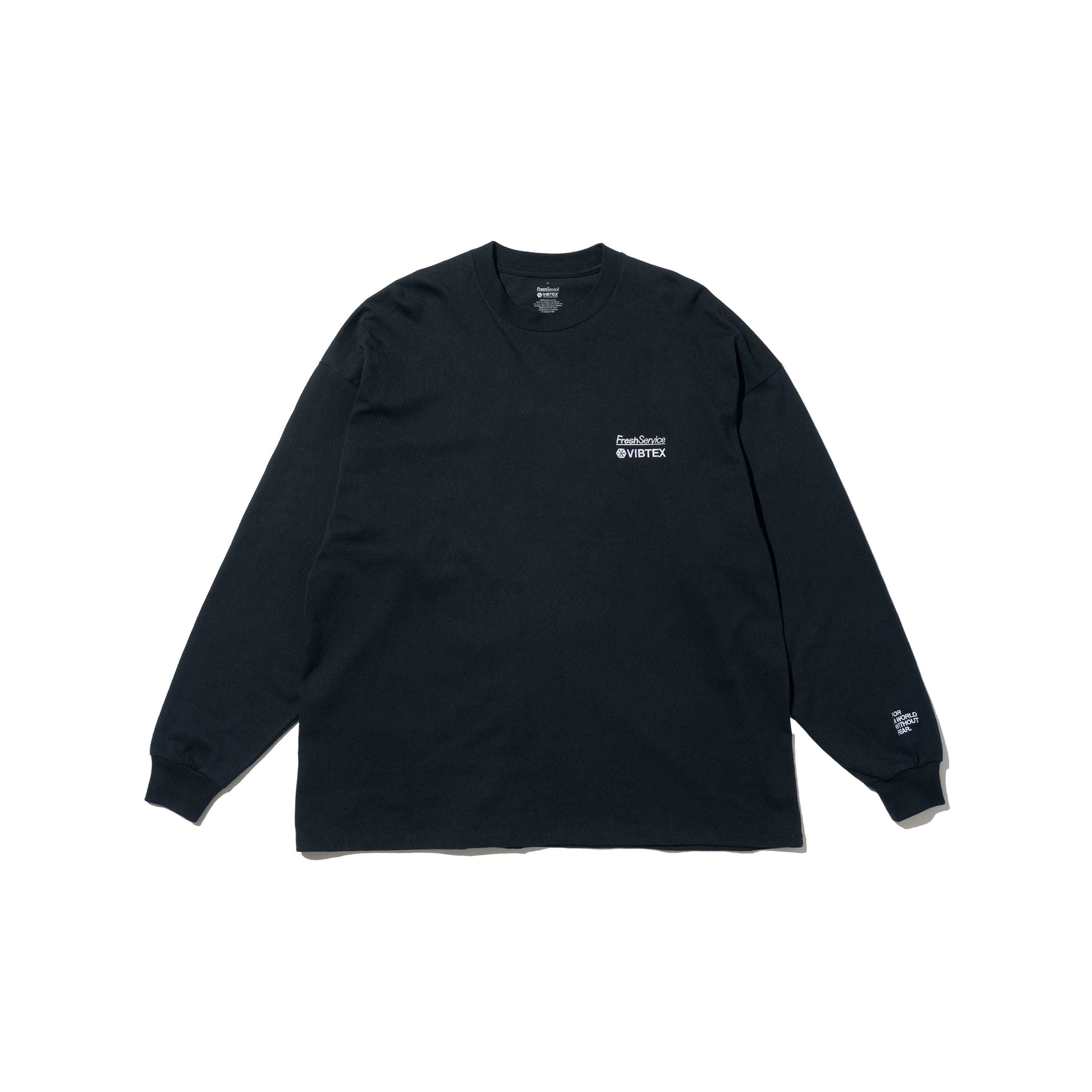 VIBTEX for FreshService L/S CREW NECK TEE
