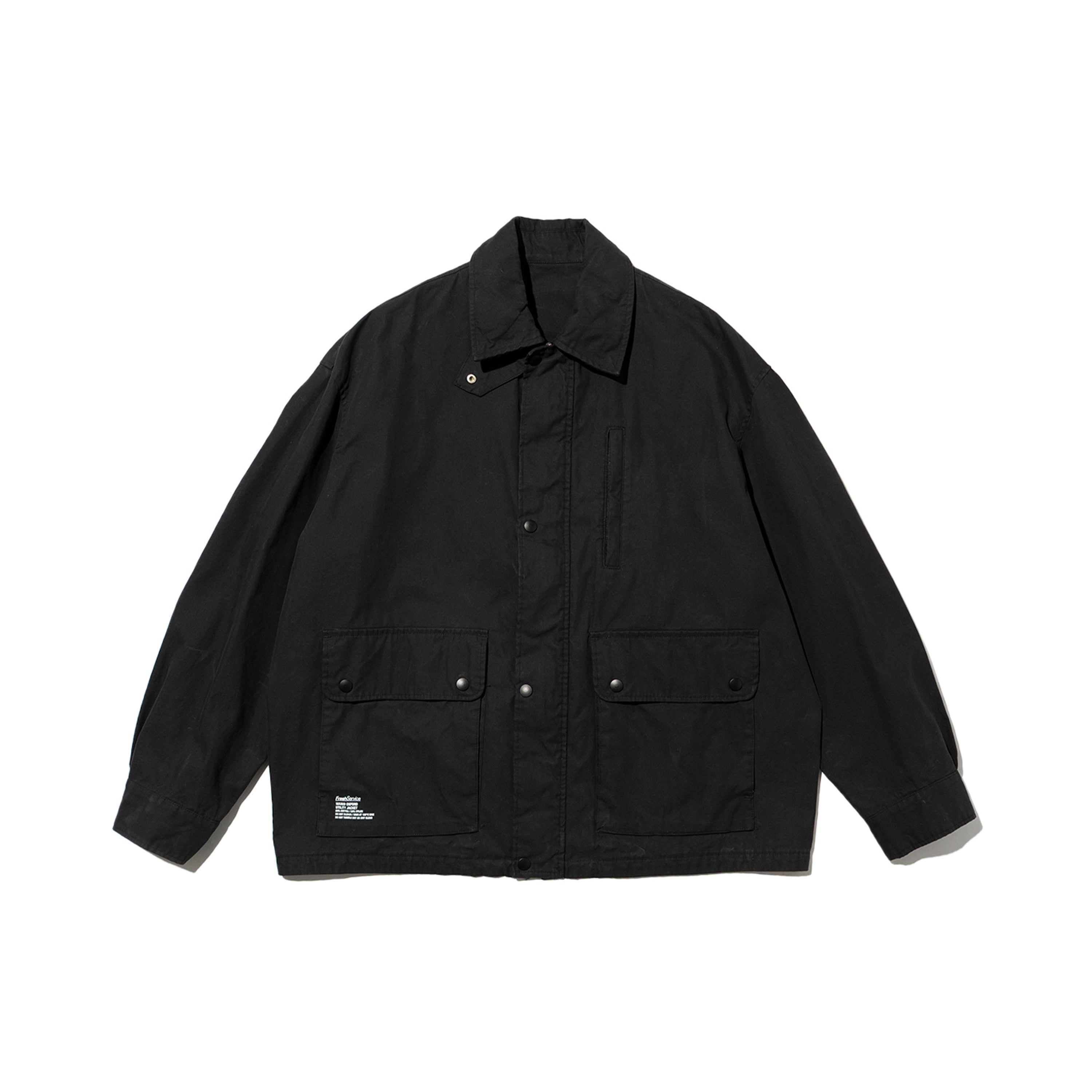 WAXED OXFORD UTILITY JACKET